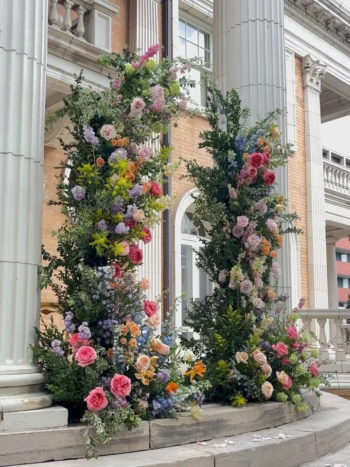 Magical fairytale wedding this weekend 🌈🌸 Congrats, Carter and Novalee!