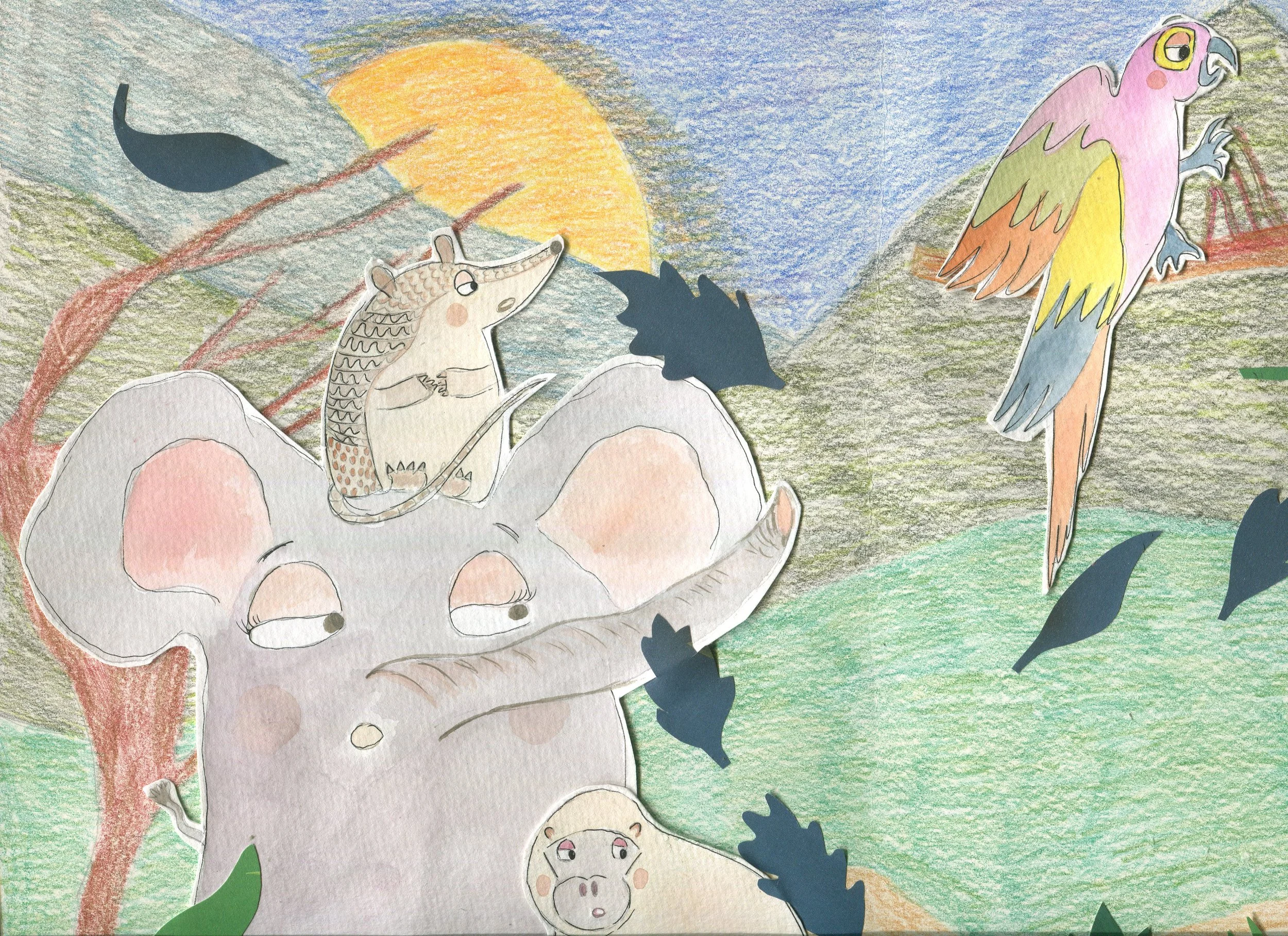 Notte di fiaba - competition illustration