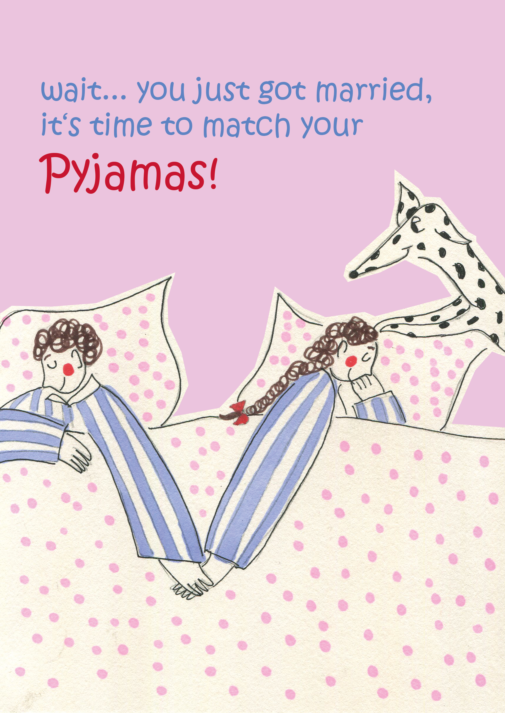 you just got married!