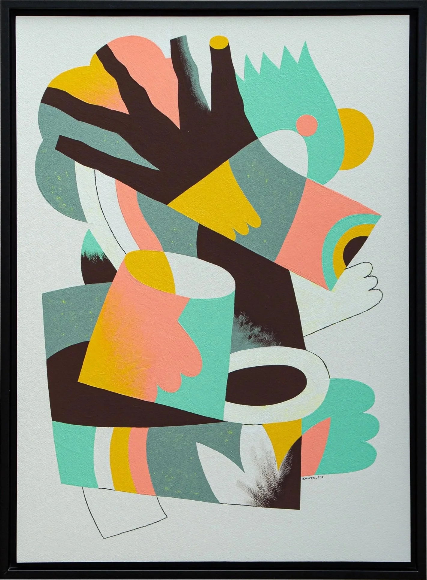 COMPOSITION 2-07  
62 x 44 cm