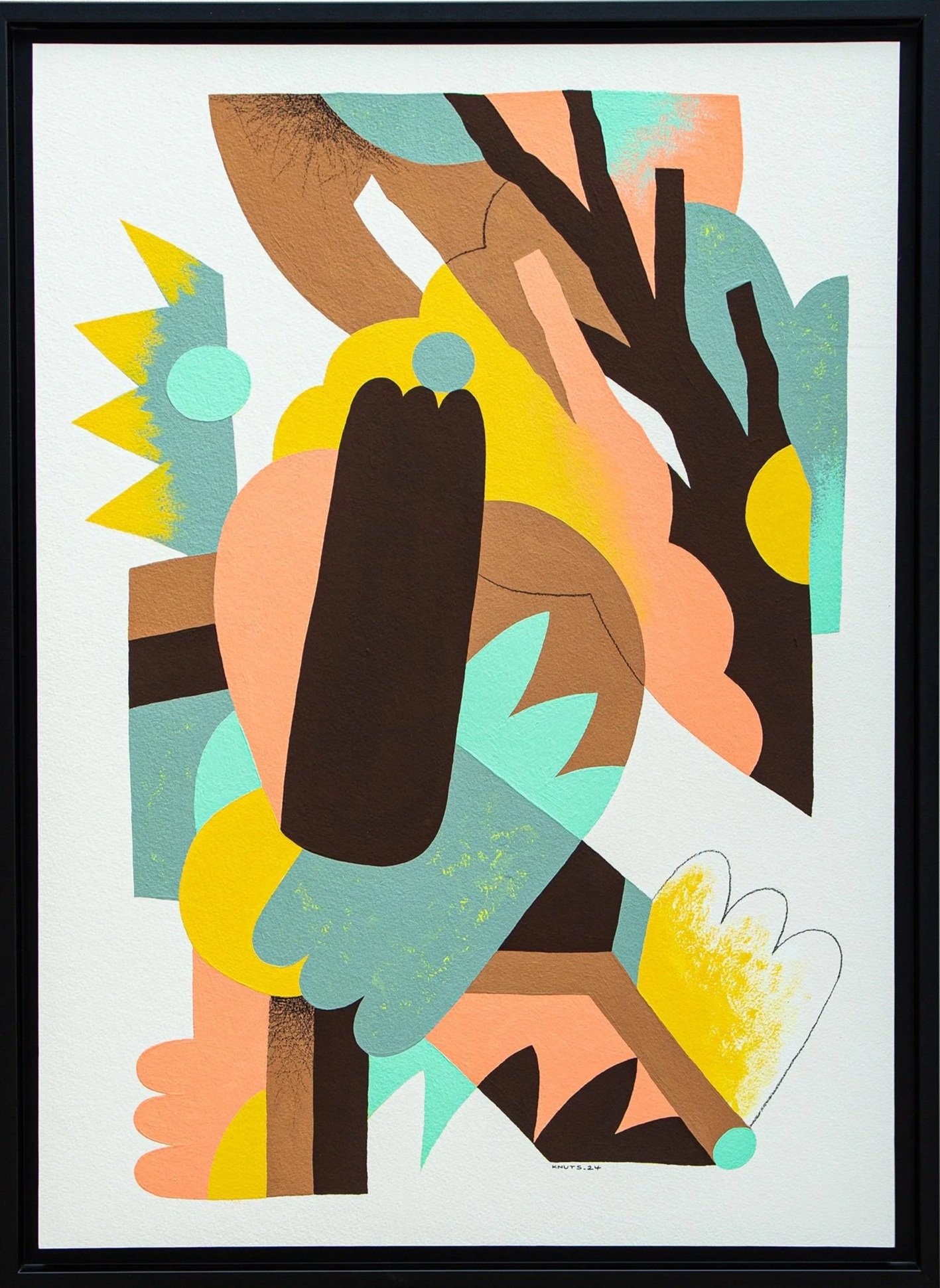 COMPOSITION 4-07  
60 x 43 cm