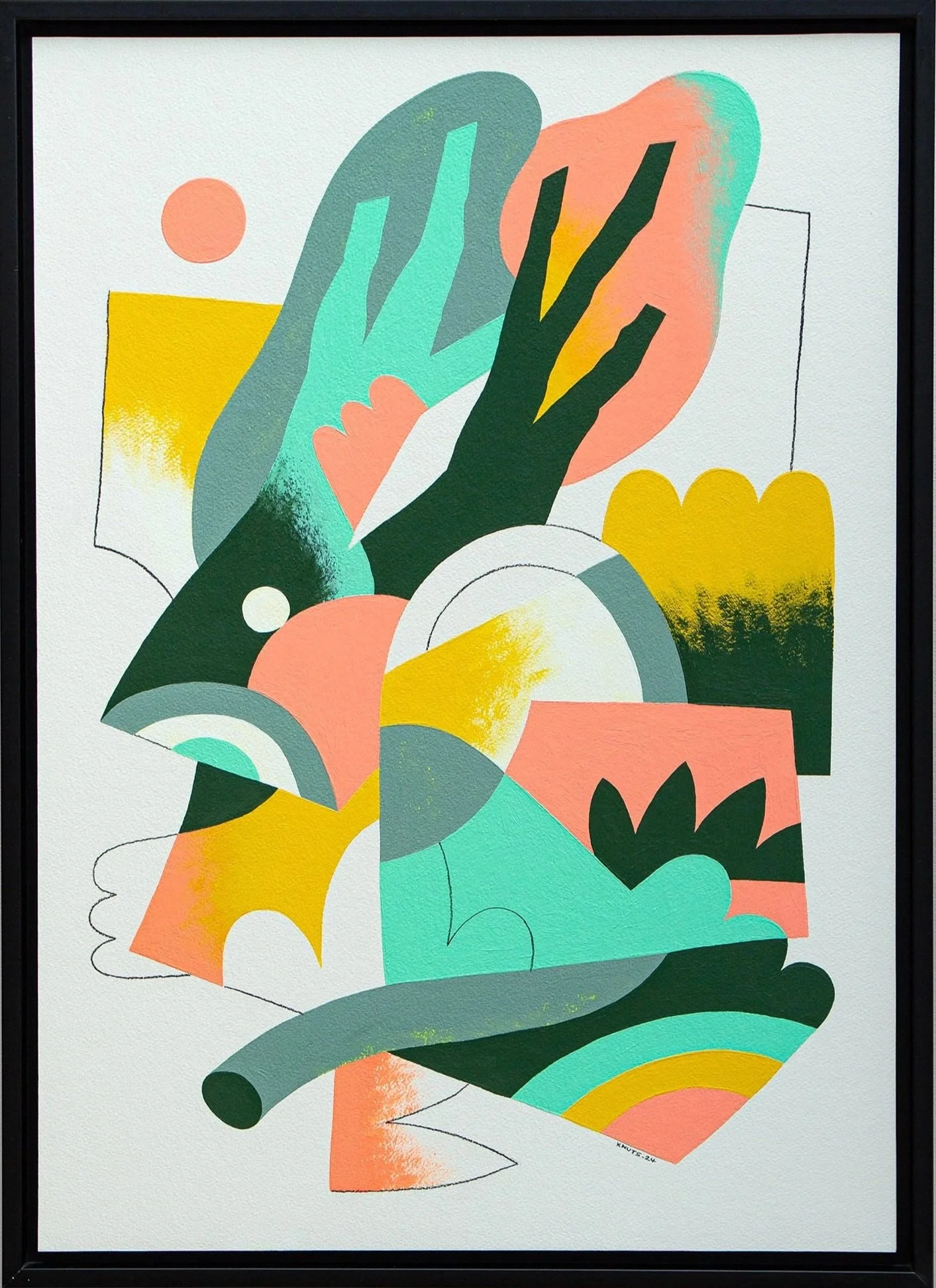 COMPOSITION 5-07  
62 x 44 cm