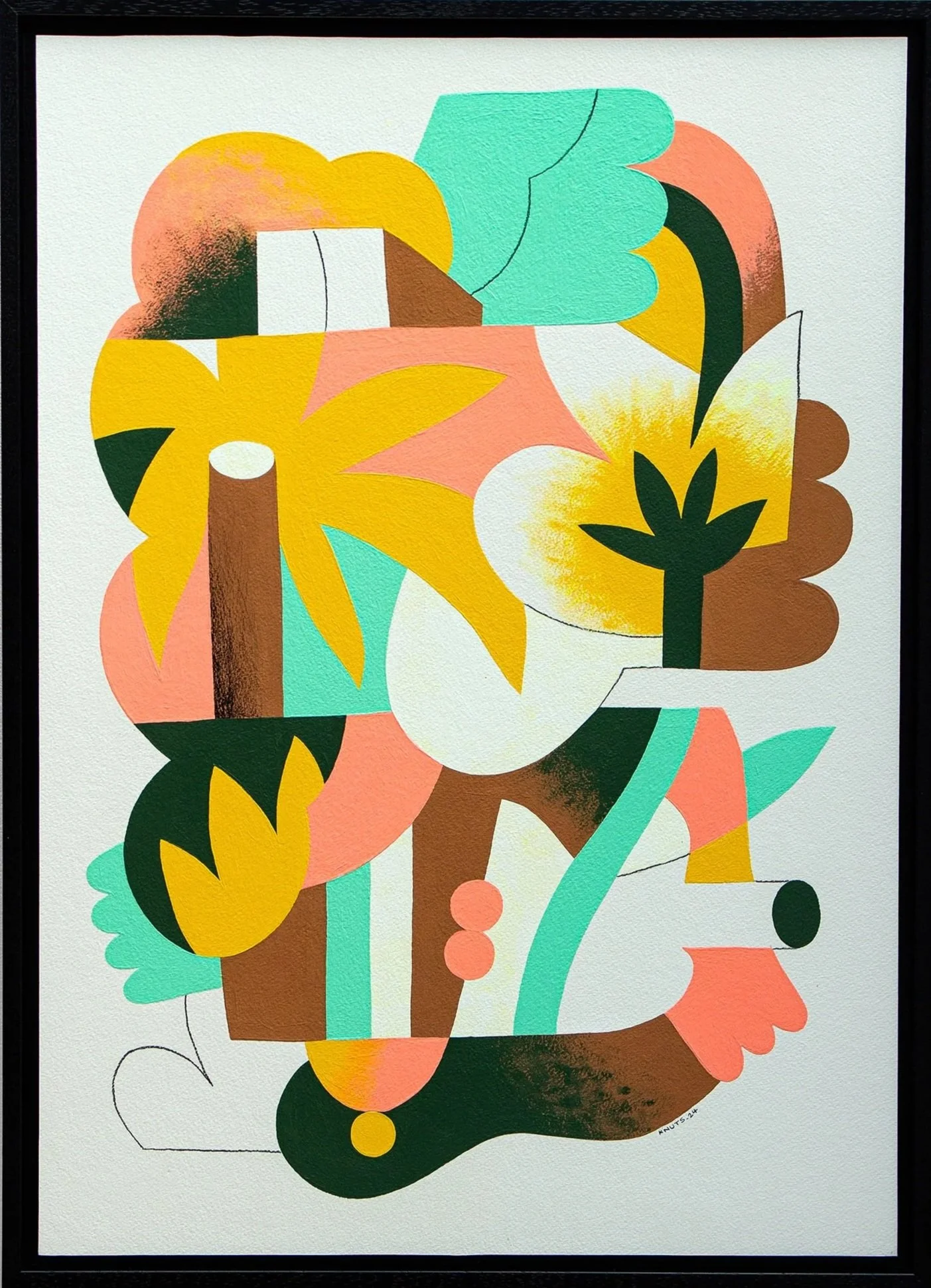 COMPOSITION 7-07  
62 x 44 cm