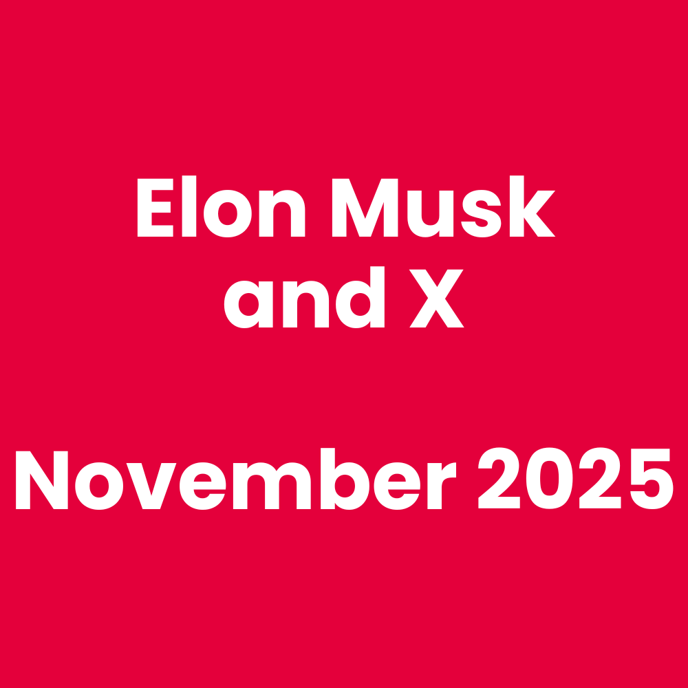 Elon Musk and X