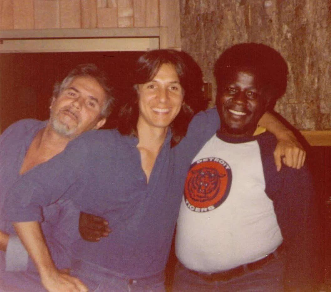 SEBASTIAN NETO (LEGENDARY SERGIO MENDES BASSIST), DAVID AMARO & NATHAN WATTS (LEGENDARY STEVIE WONDER BASSIST & MD) KENDUN RECORDERS, BURBANK, CA