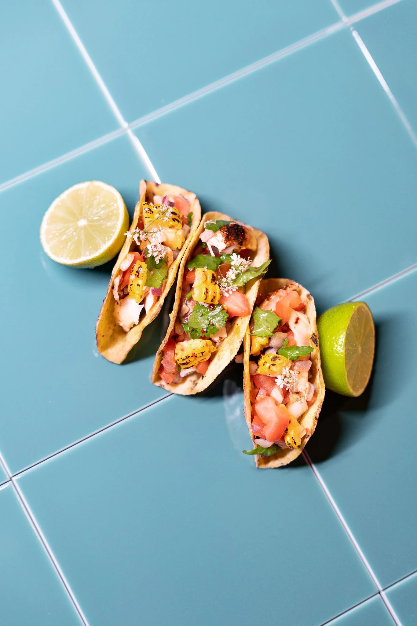 Trio of Favamole taco's