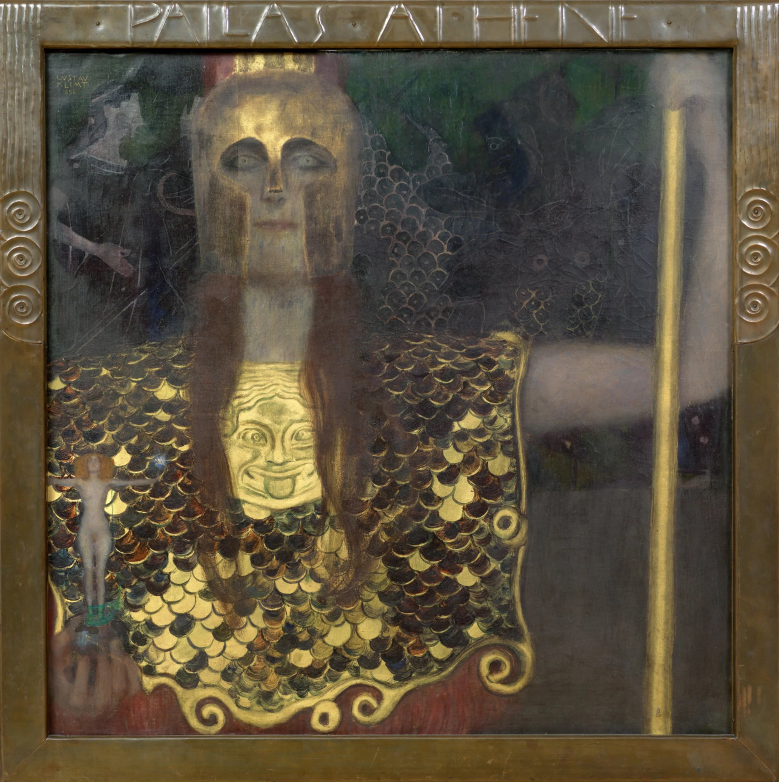 Gustav Klimt, Pallas Athene, 1898, Vienna Museum open access.jpg