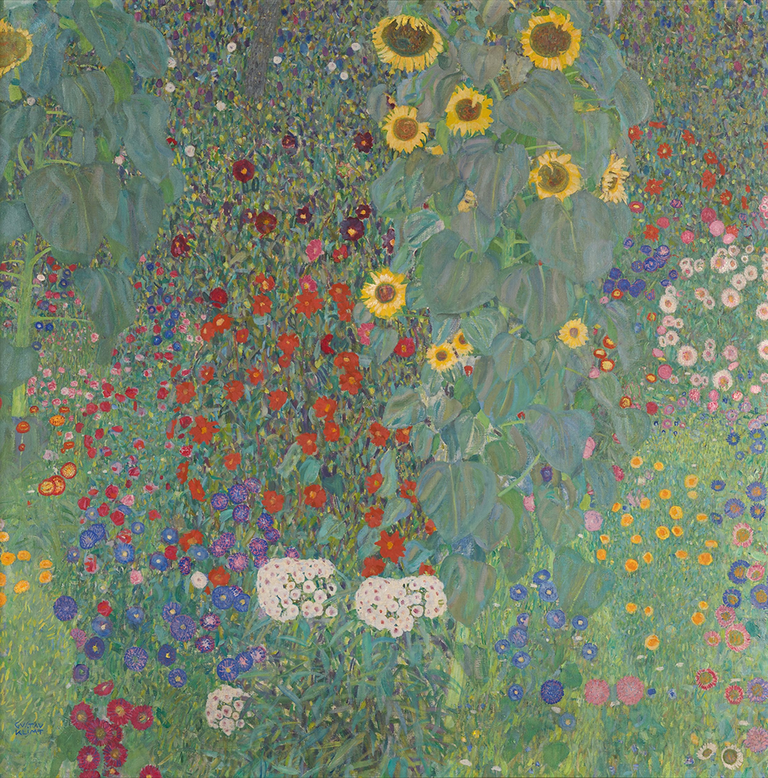 Gustav Klimt, Farm Garden with Sunflowers, 1907, Belvedere.jpg