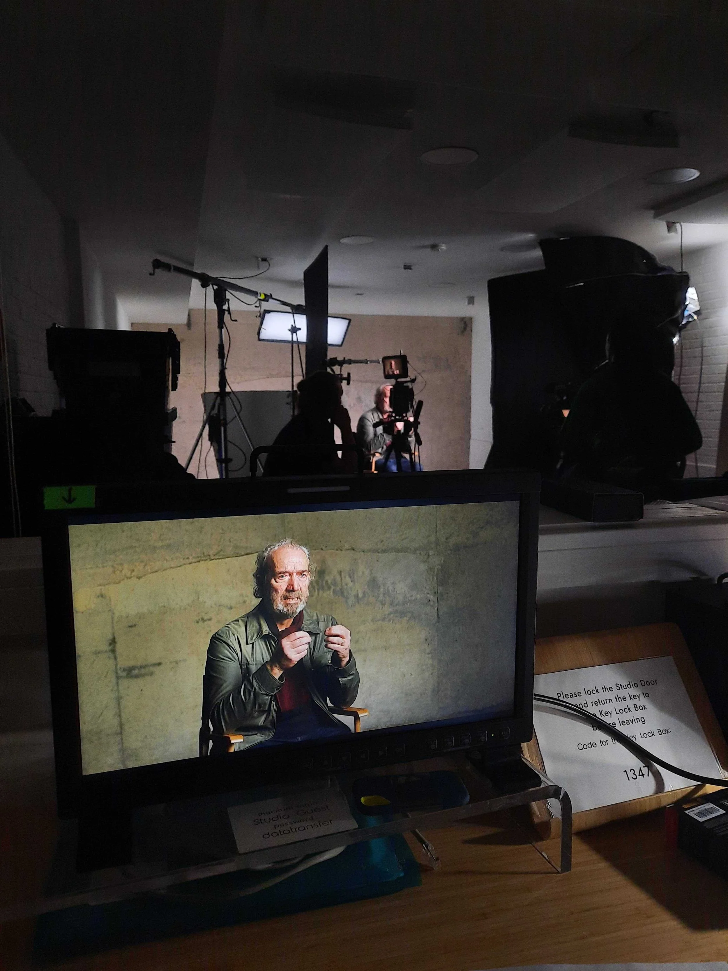 Director David Bickerstaff being interviewed for Marquee Oct 16 2024.jpg