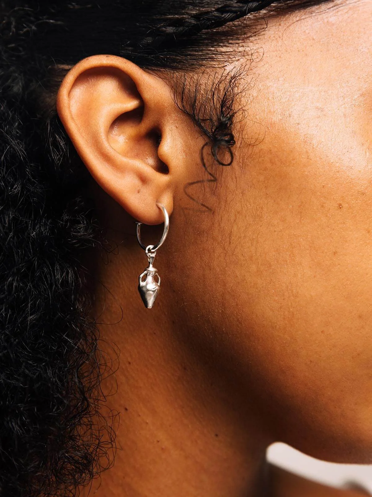 Lady Jar Earrings Silver