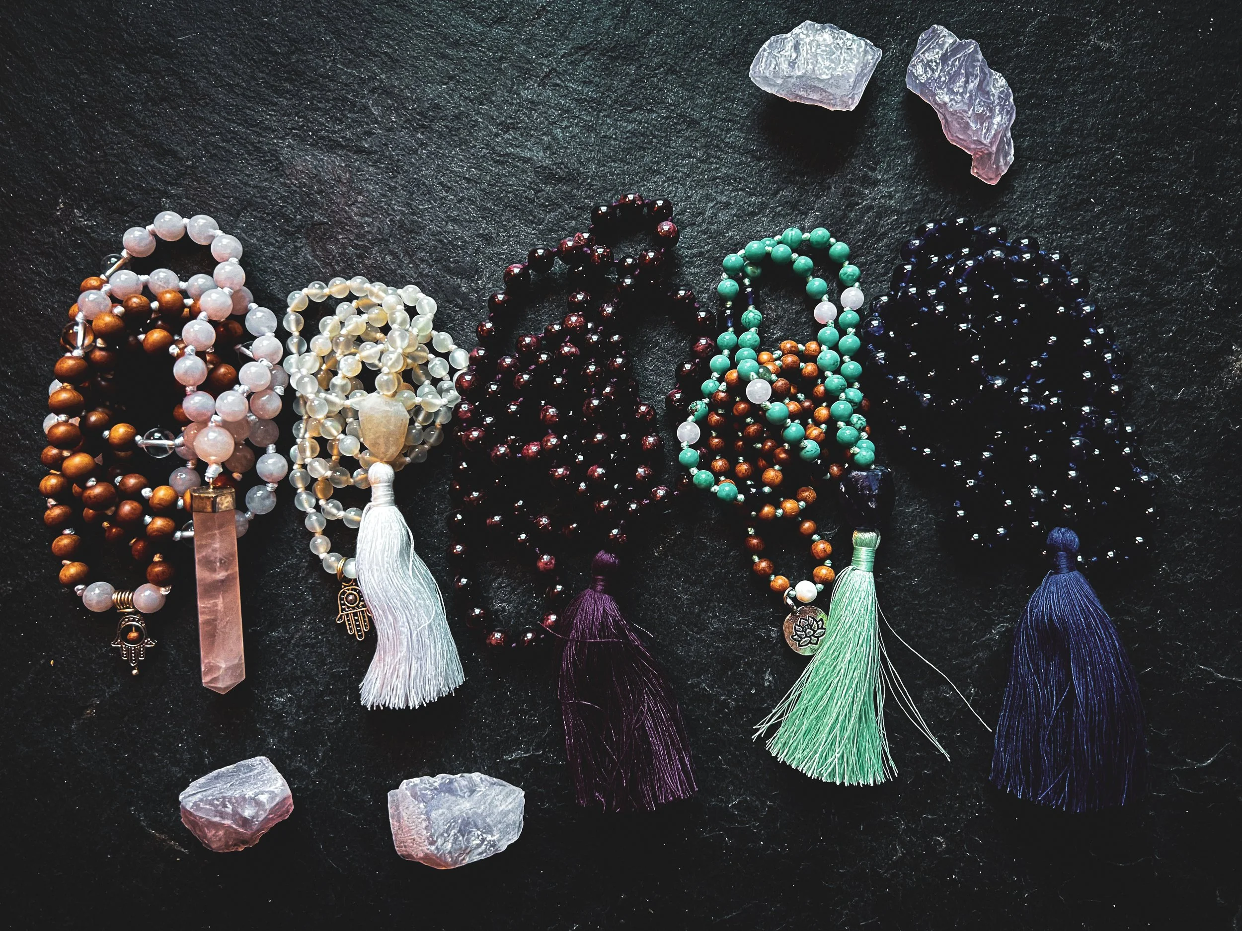 5 Best Mala Bead Gemstones for Valentine’s Day