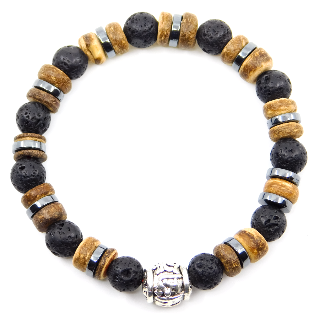 Grounded OM 2 Wrist Mala