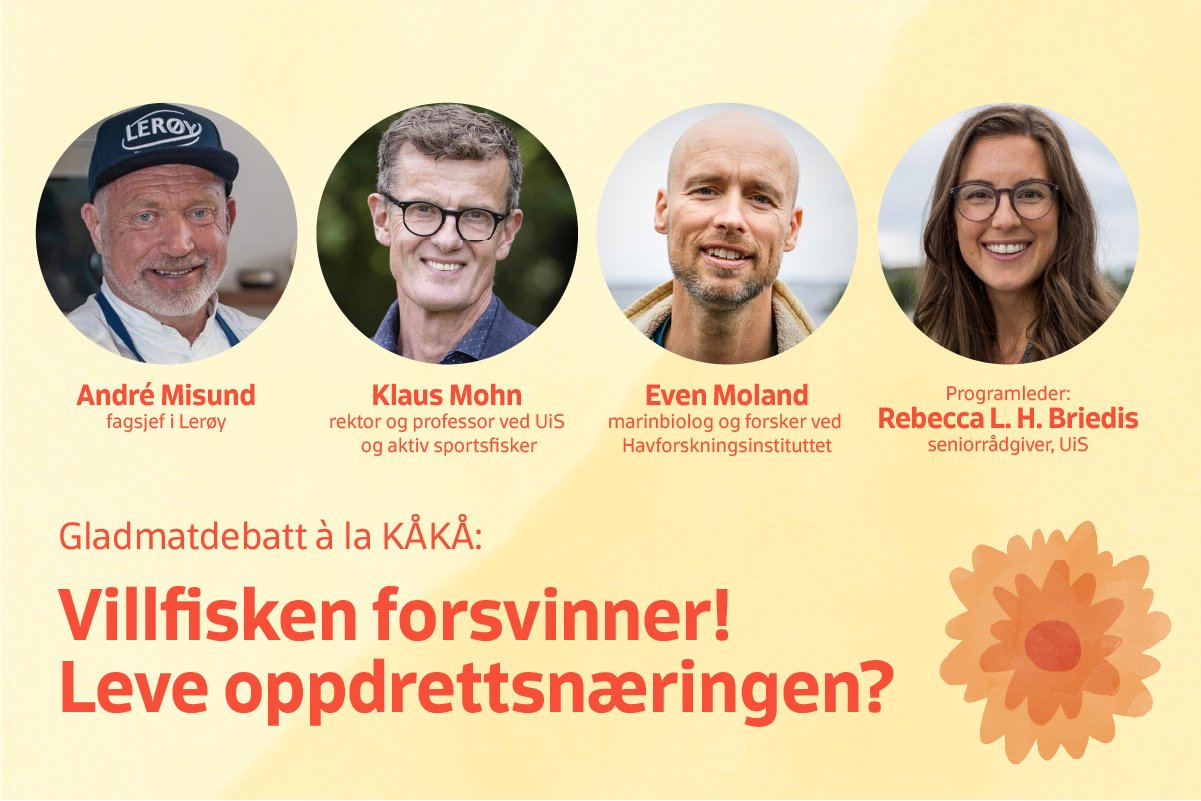 Gladmatdebatt à la KÅKÅ: Villfisken forsvinner! Leve oppdrettsnæringen?