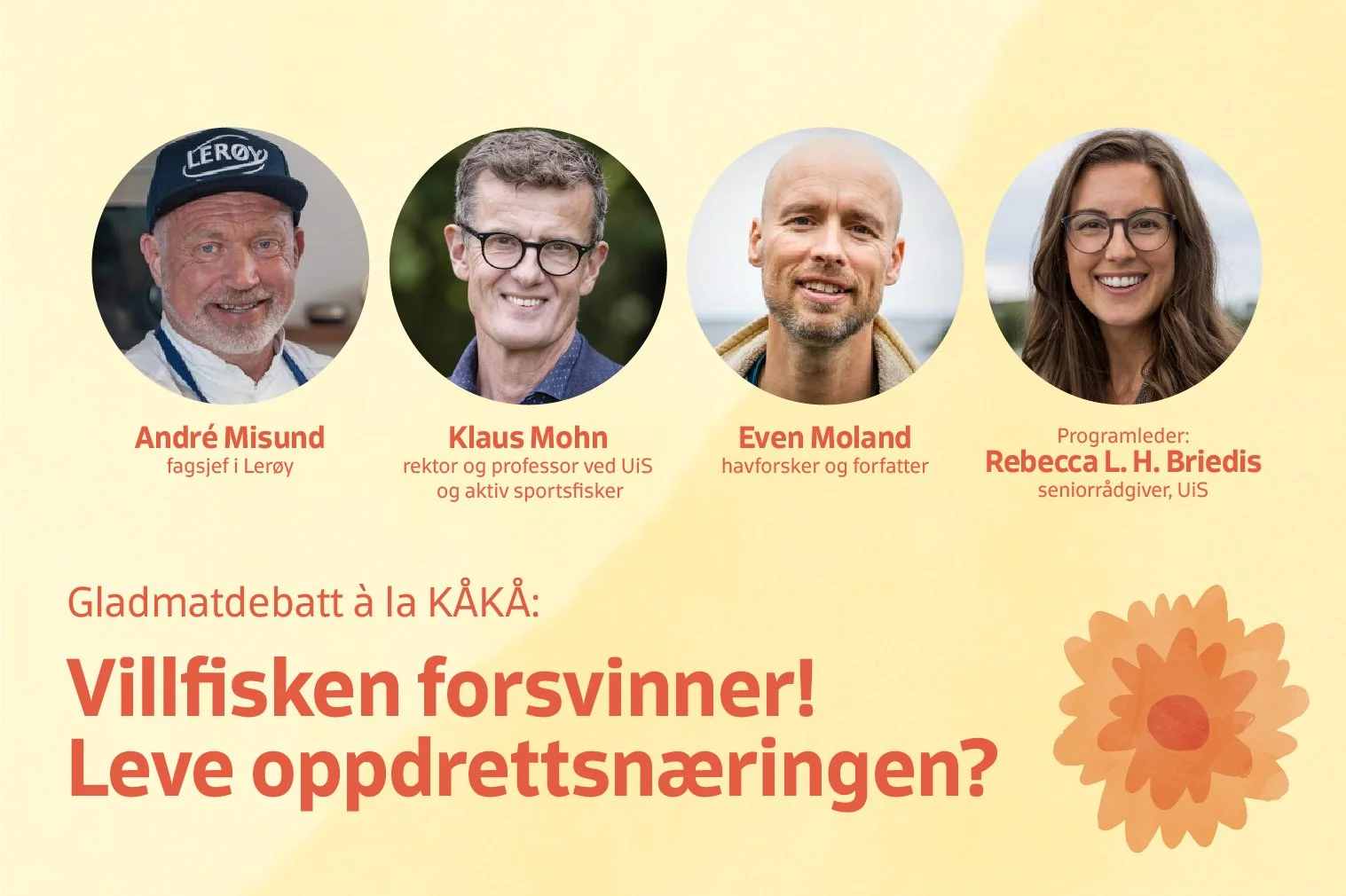 Gladmatdebatt à la KÅKÅ: Villfisken forsvinner! Leve oppdrettsnæringen?
