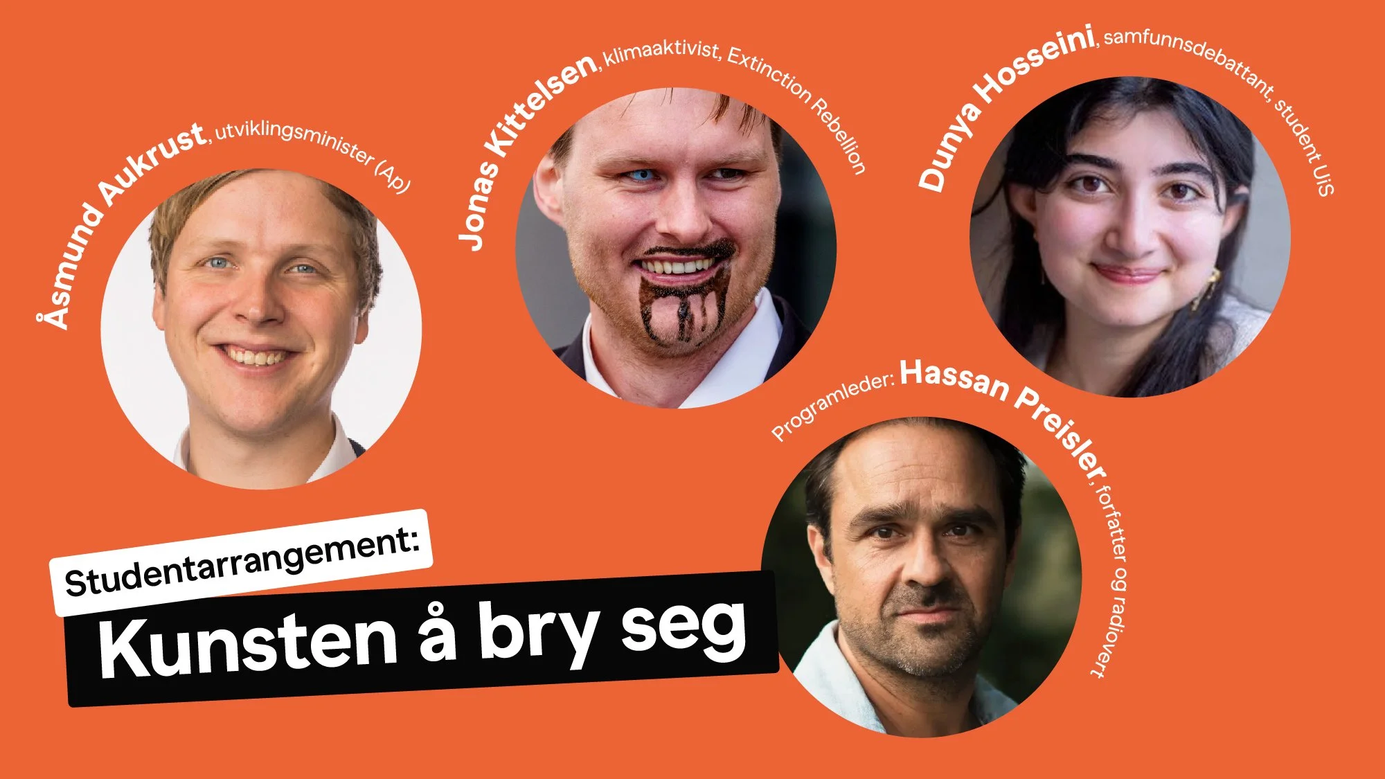 Studentarrangement: Kunsten å bry seg