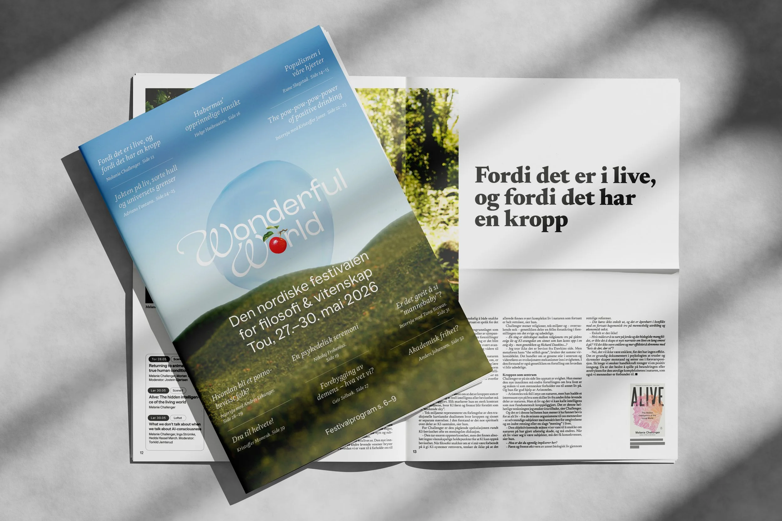 Festivalavisen er her! 🗞️