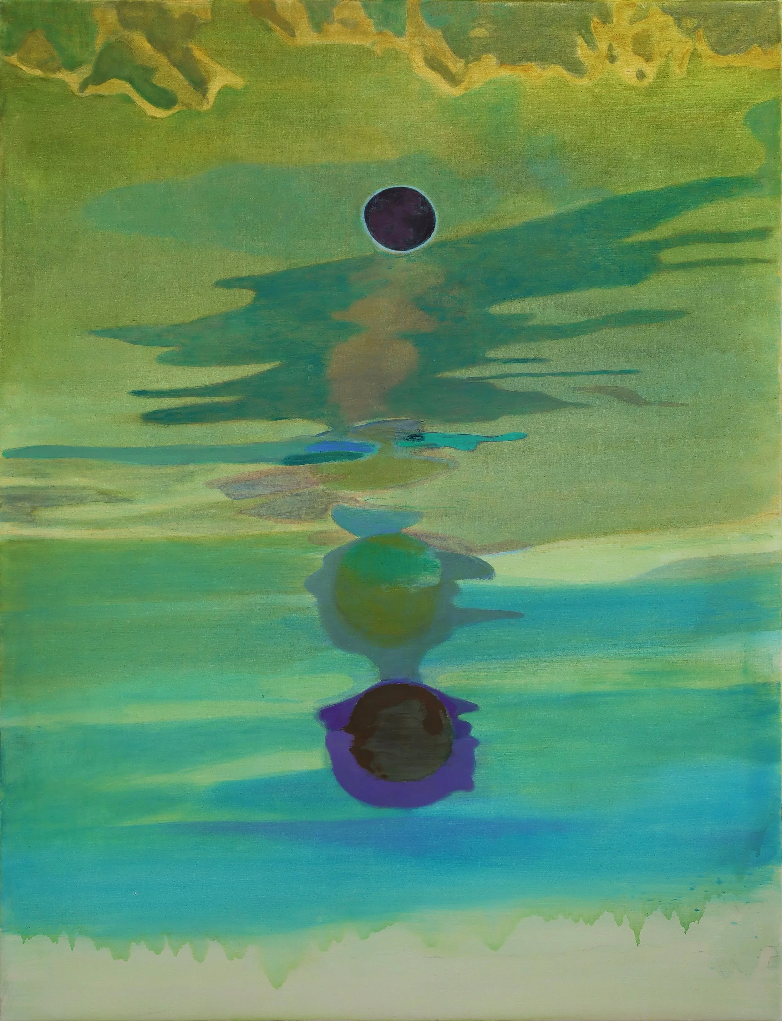Green sunset, 2026