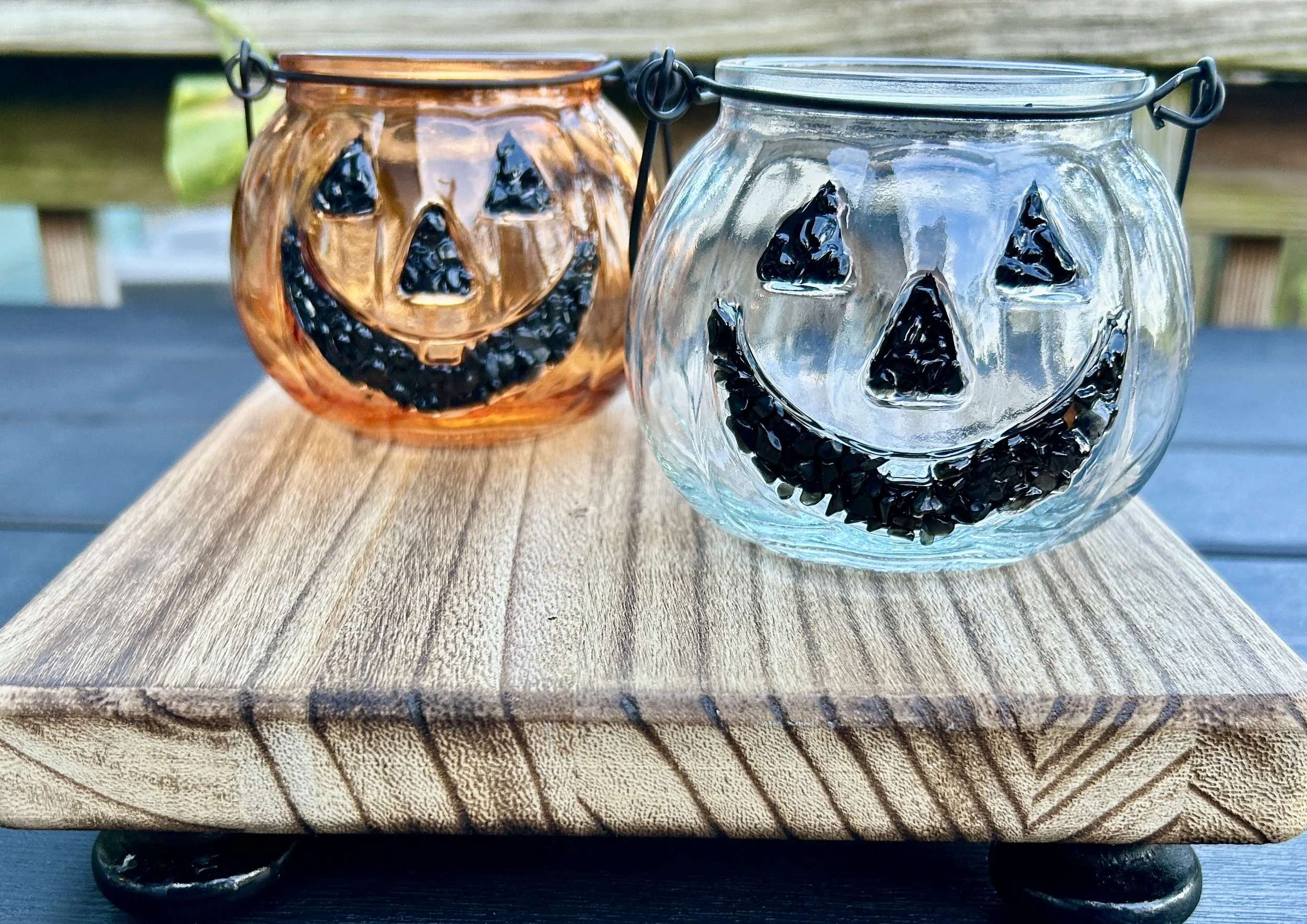 Jack O Lantern Candle Holder