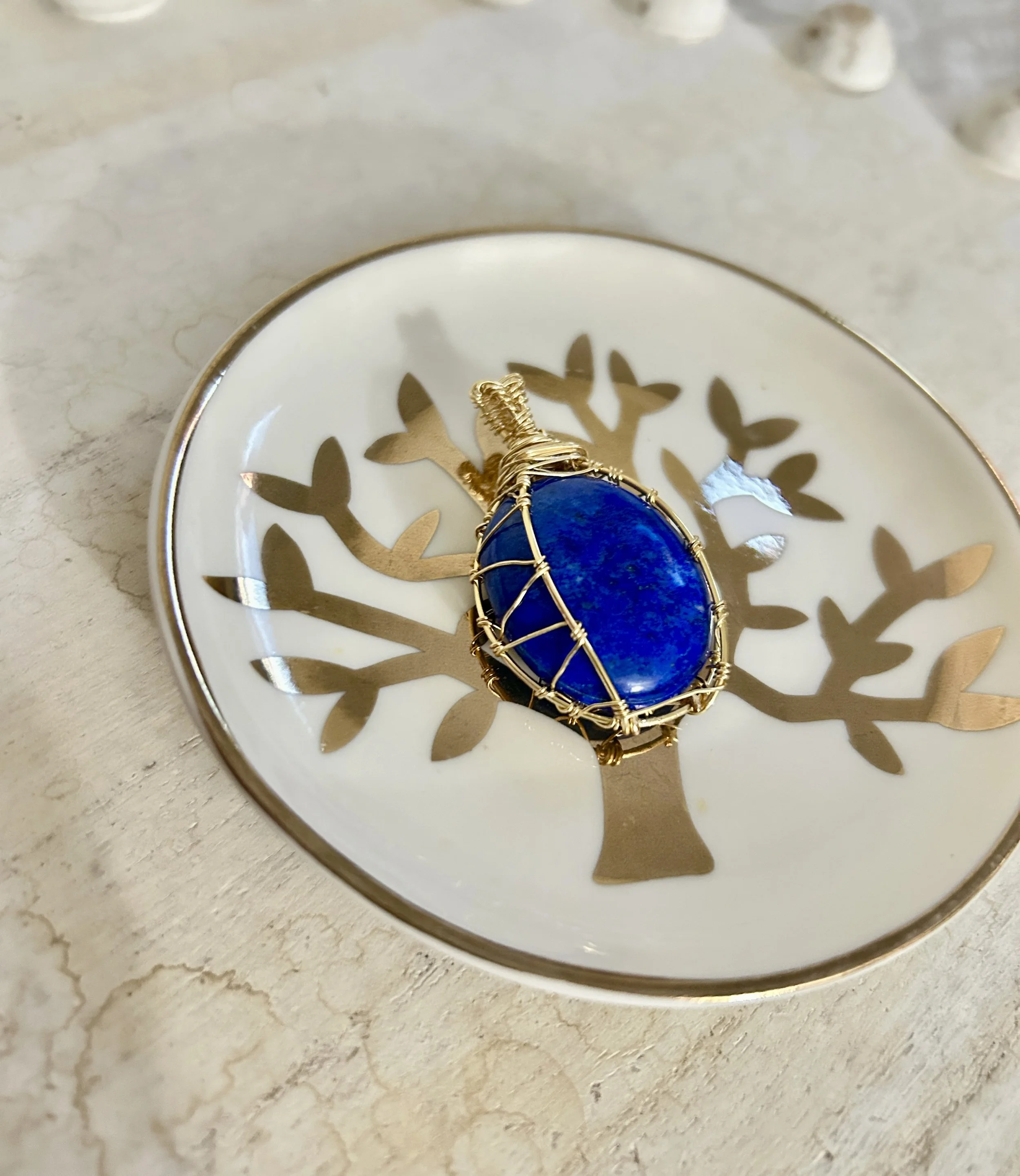 Mystic Lapis Lazuli Pendant