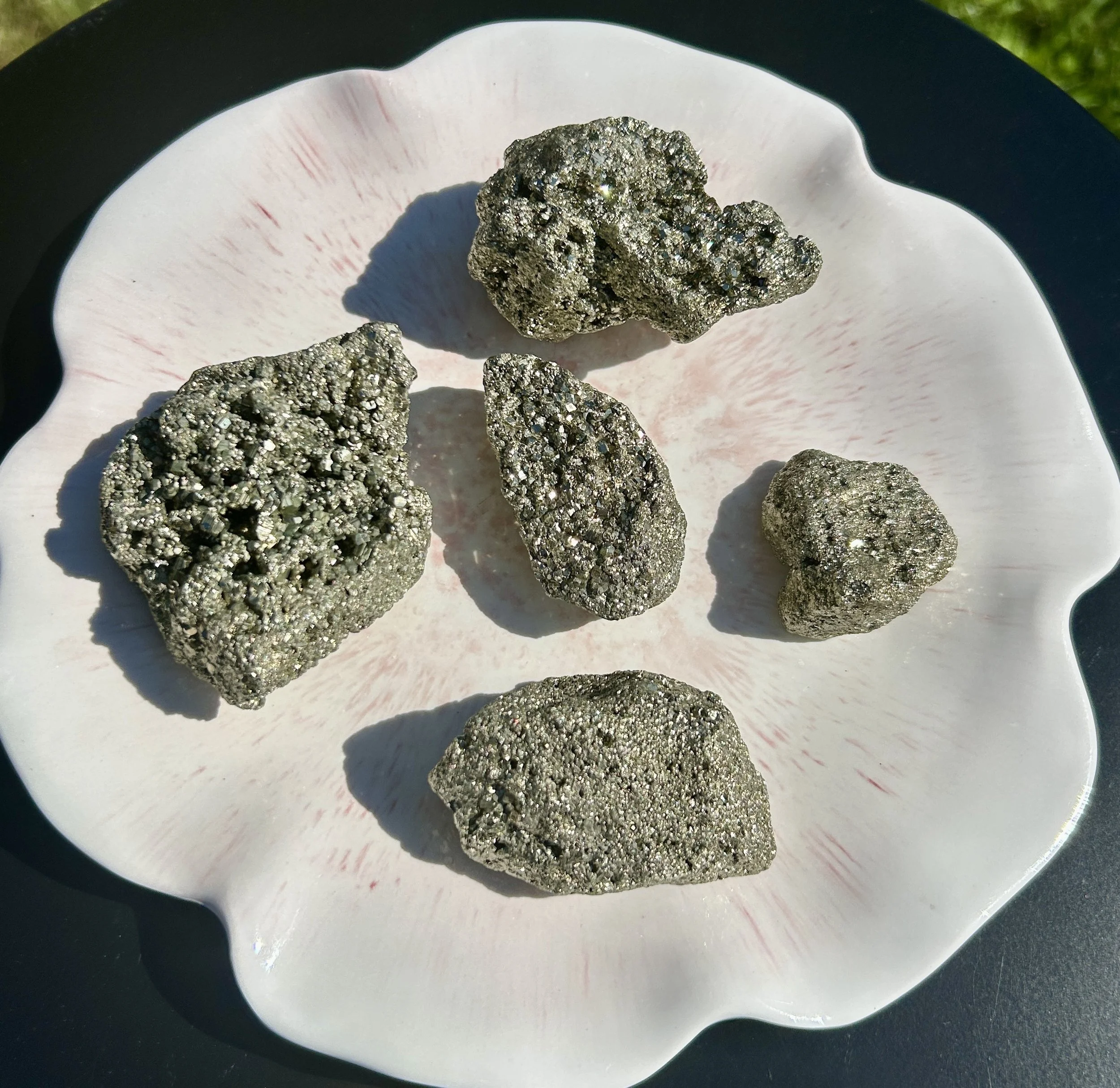 Raw Pyrite Cluster