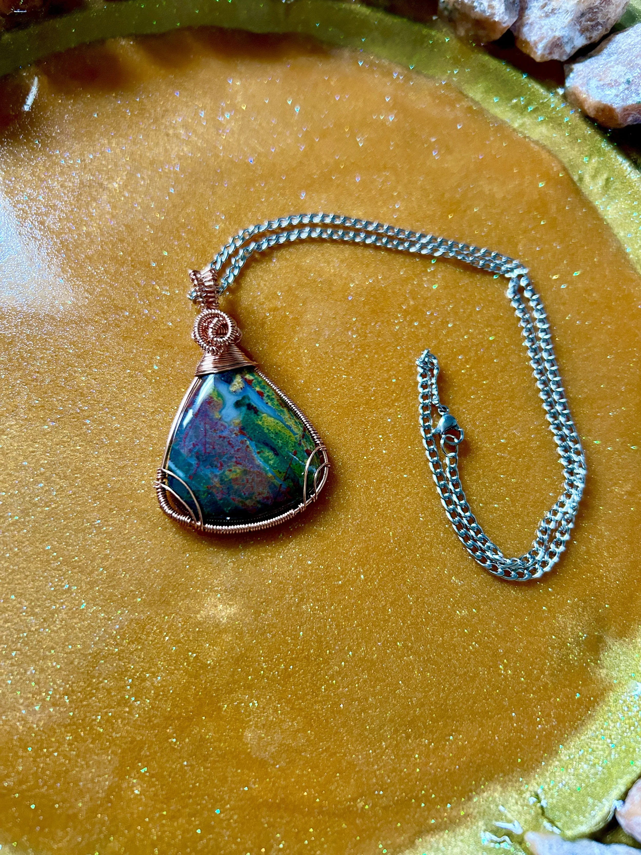 Bloodstone Pendant