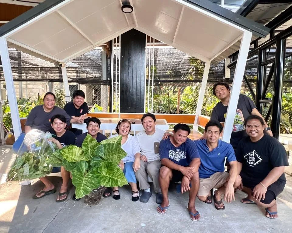 Yes, we go out for explore. We were visiting our friends nursery, out of town. Absolutely we had a great time with plant experts and inspiration. 
See you soon the next event on 11-14 June 2026.
.

Ginny Garden | Cultivating rare aroids and living bo
