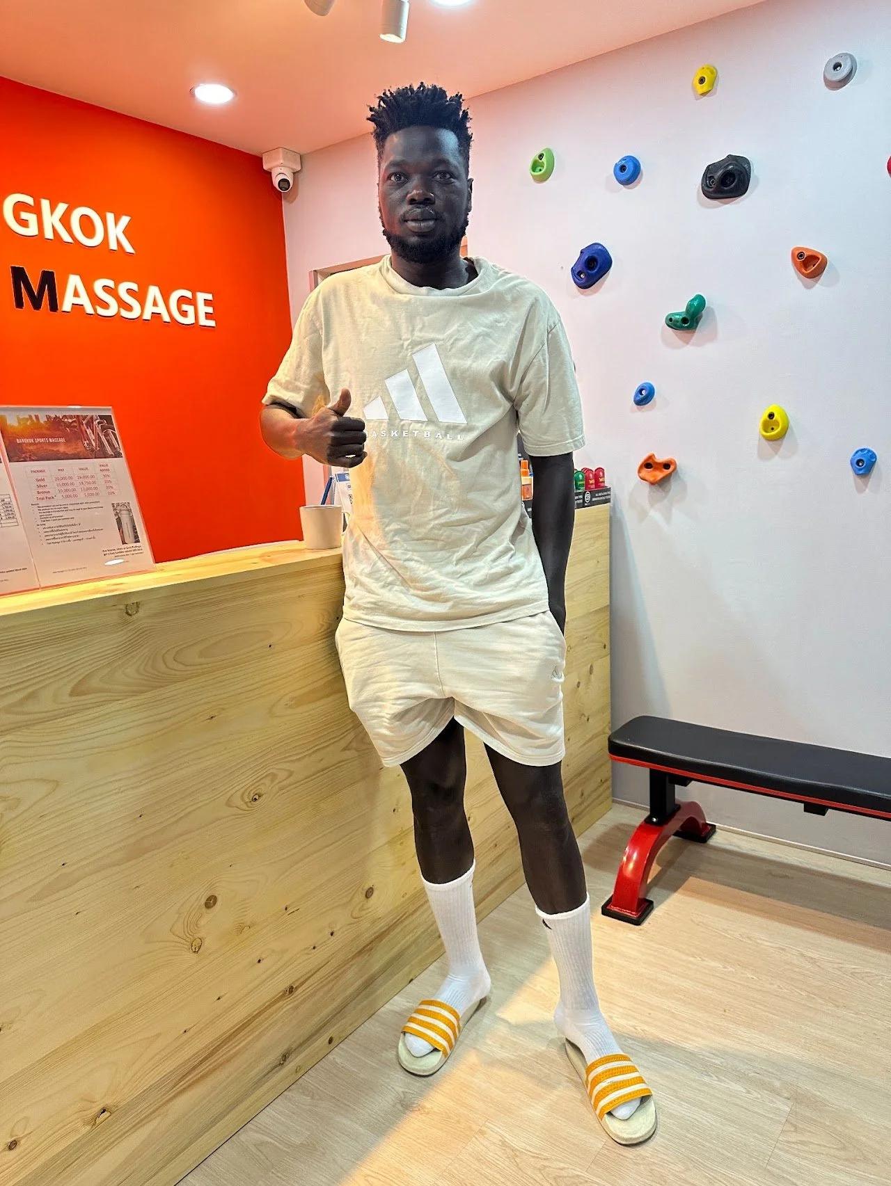 Mr. Moses Oloya, a Ugandan international footballer who plays midfielder for Hanoi FC in Vietnam