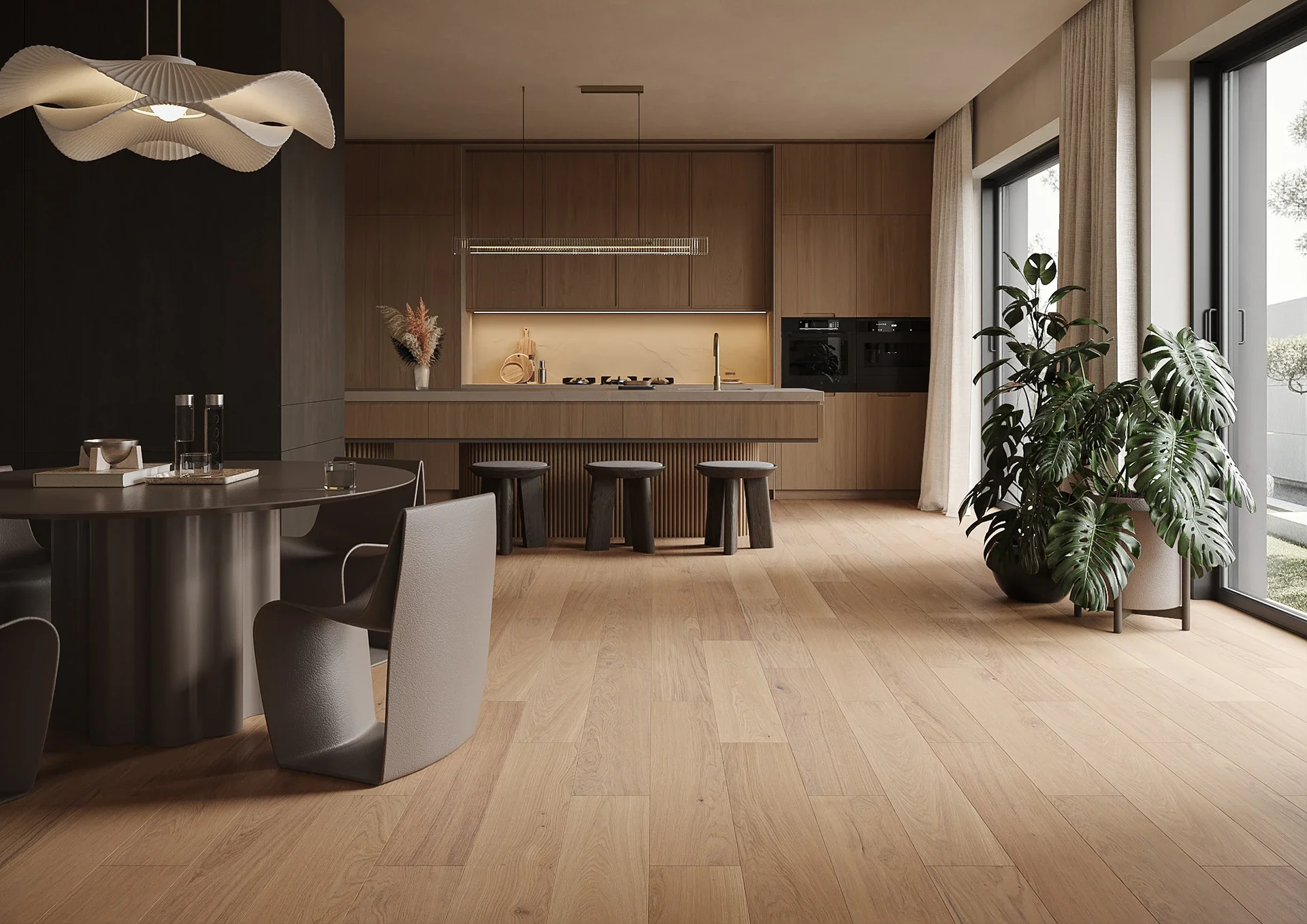 hybridní podlaha Dub Evana Esthetic