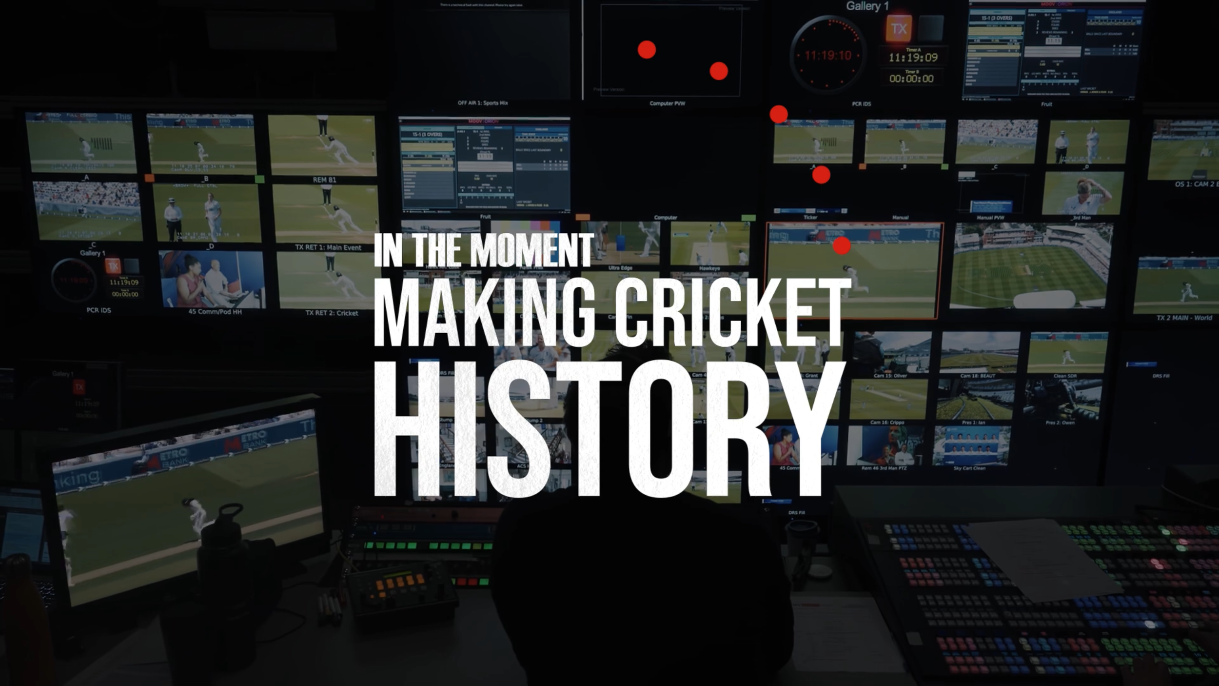 IN THE MOMENT: MAKING CRICKET HISTORY - Short Documentary for SKY SPORTS