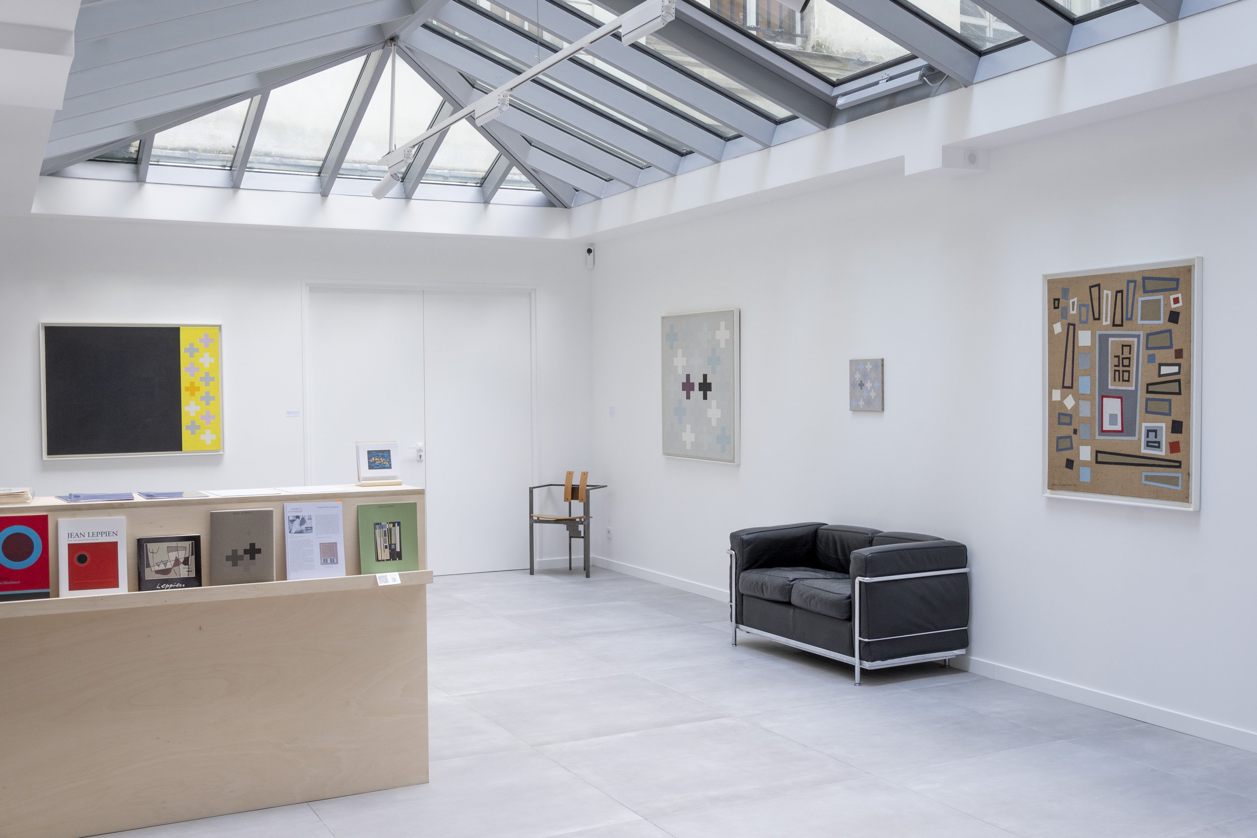 Jean Leppien galerie lahumière