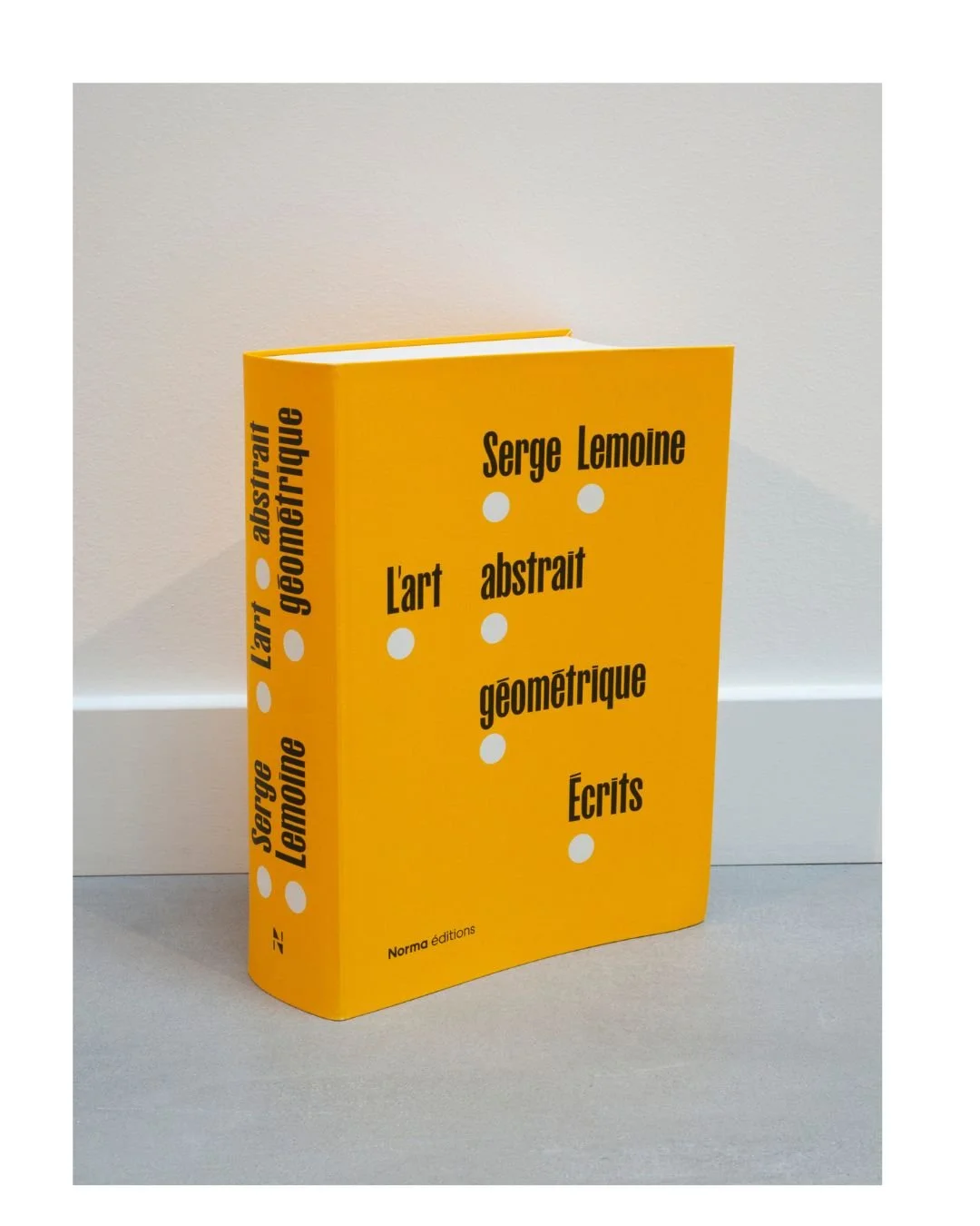 Serge Lemoine l'art abstrait géométrique