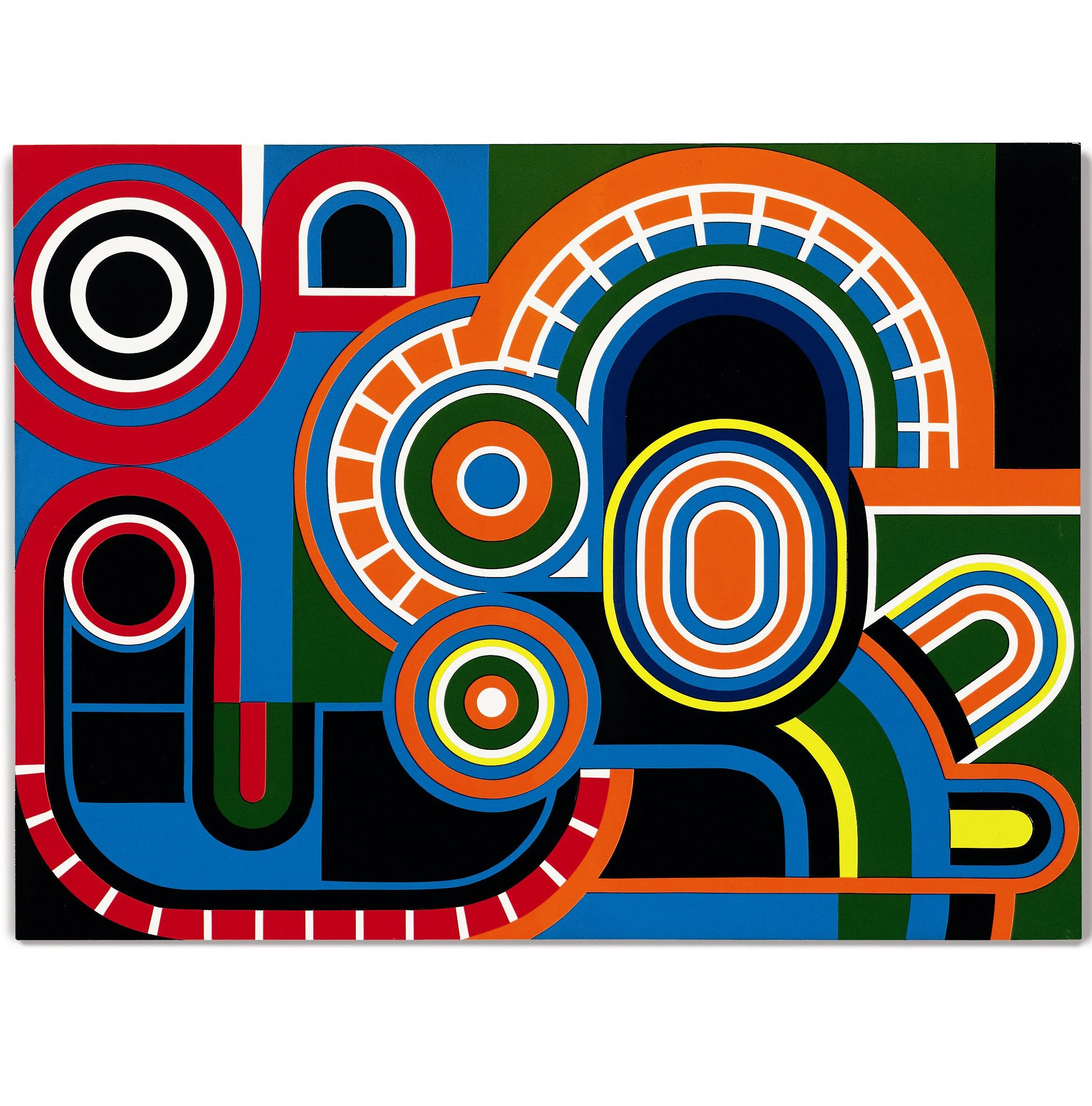 Coeur libre ca 1973 Peinture laquée sur aggloméré 97 x 130 cm.jpg
