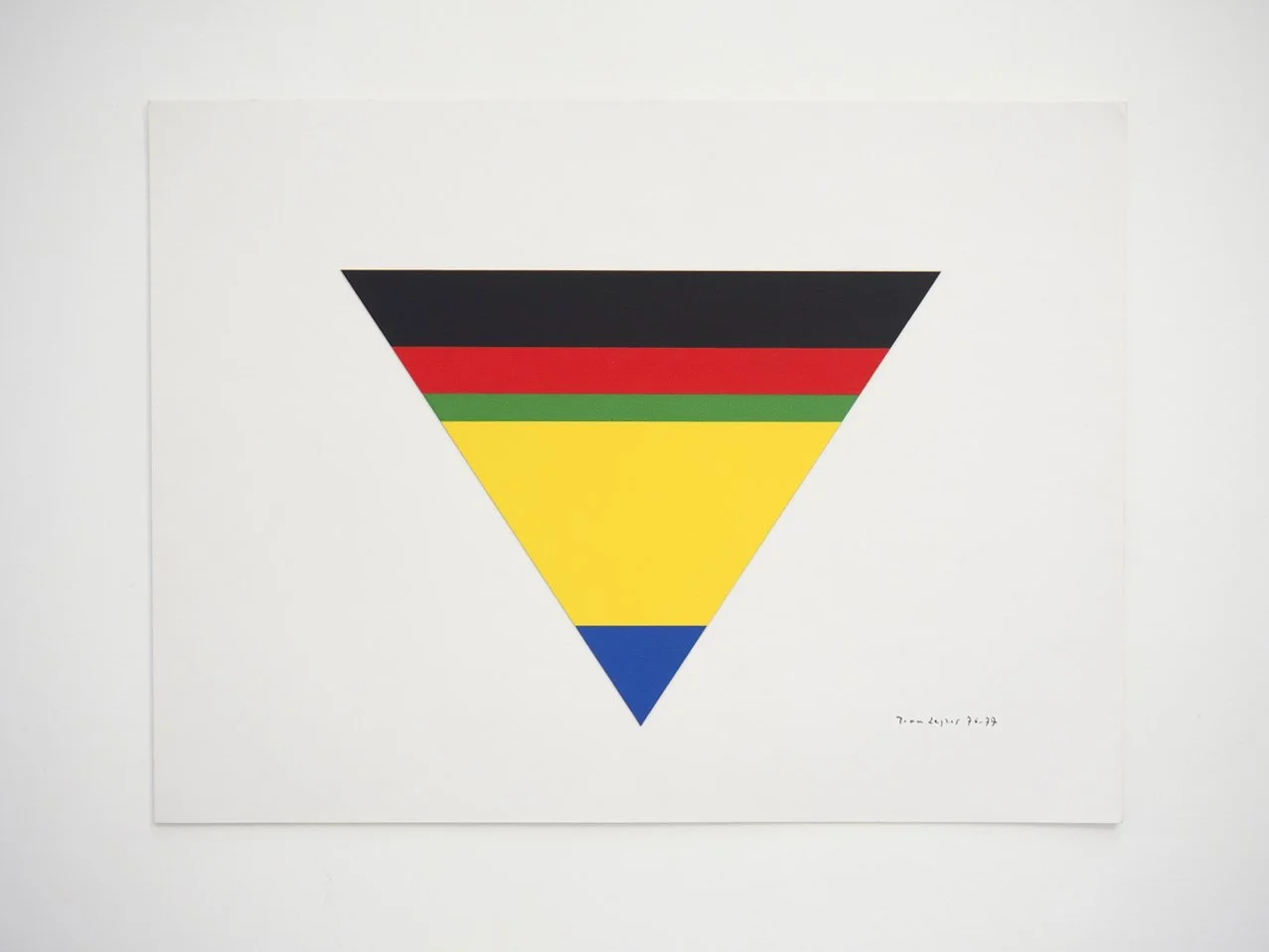 Legros, Triangle, 1976-77
