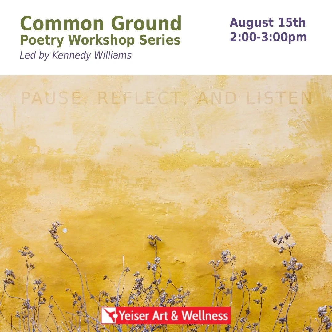 Common Ground Poetry Workshop 