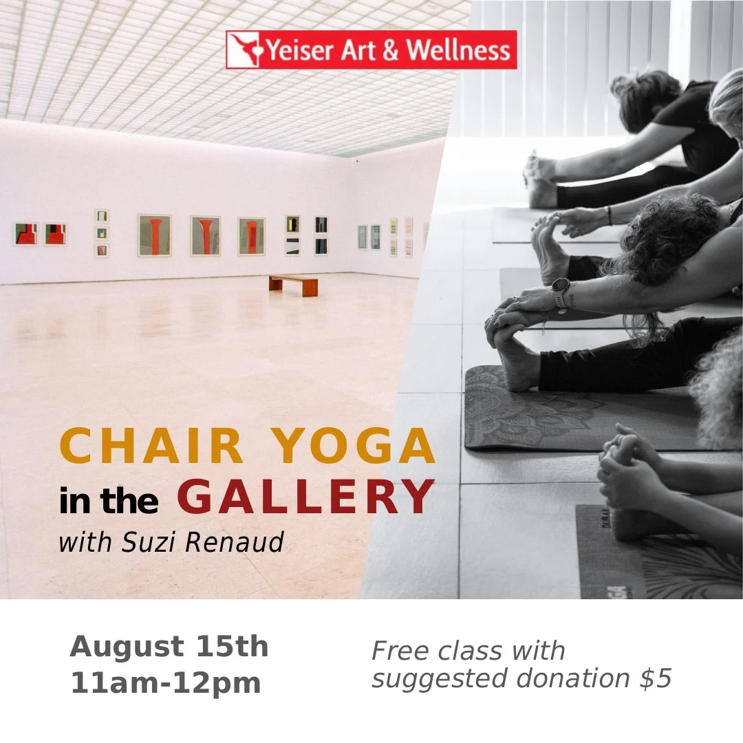 Chair Yoga in the Gallery 