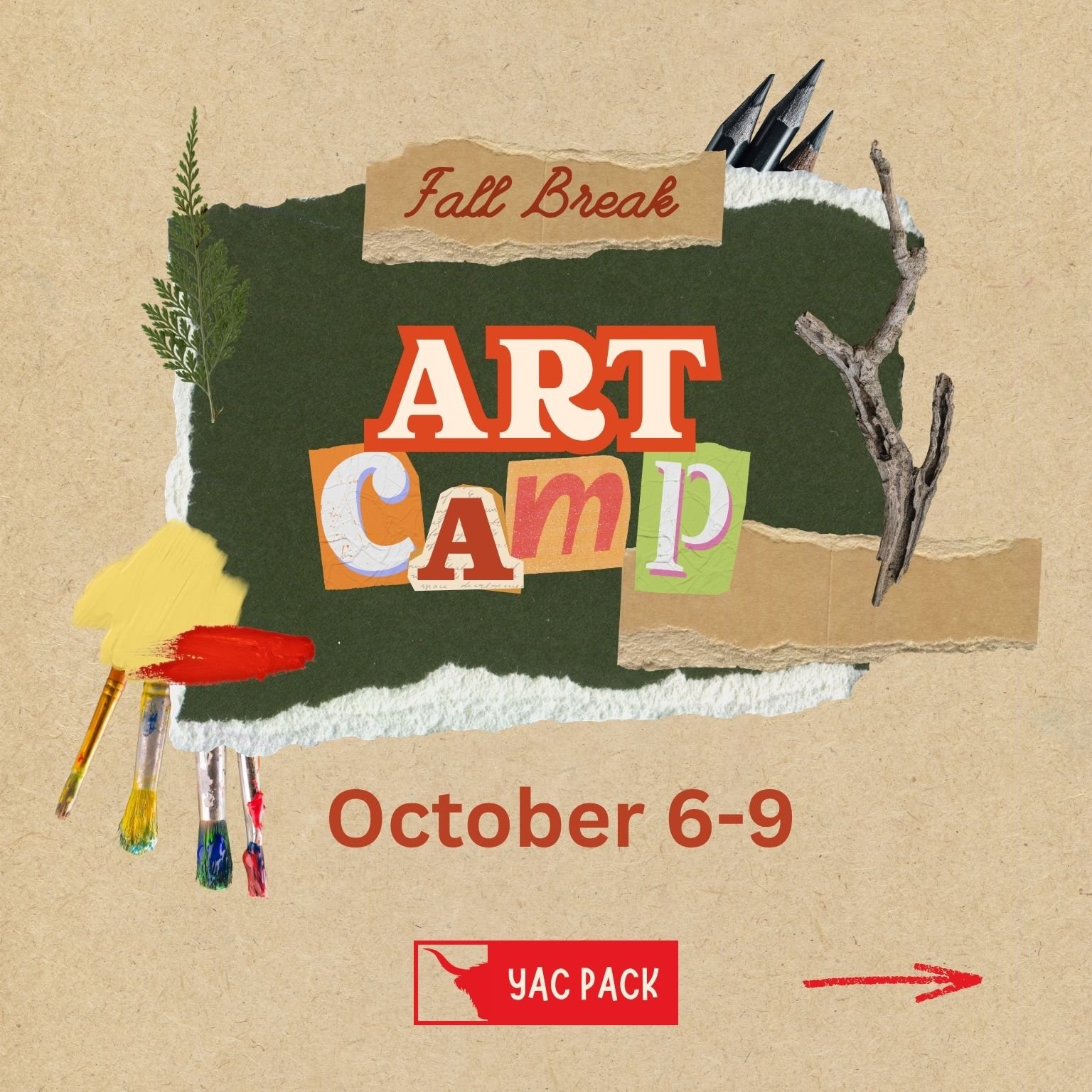 YAC PACK Fall Art Camp
