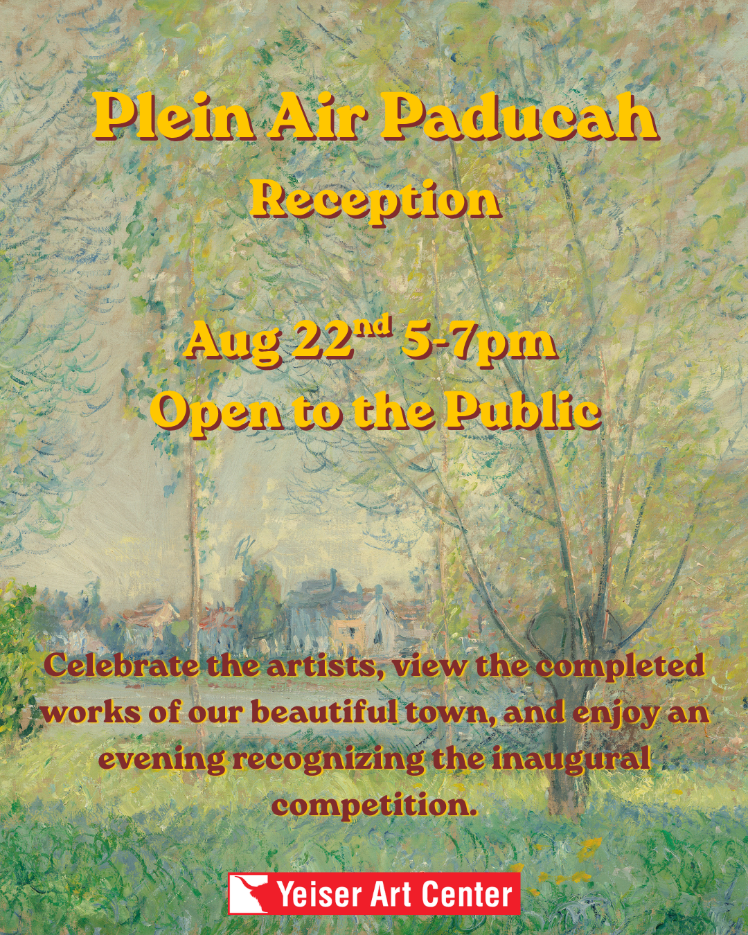 Plein Air Paducah Recpetion