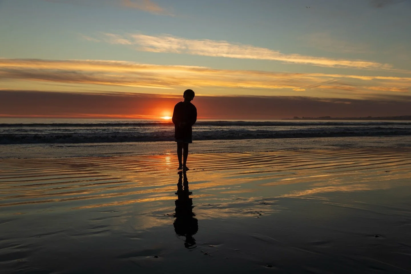Some stunning January sunsets over the weekend #january #aptos #sunsets