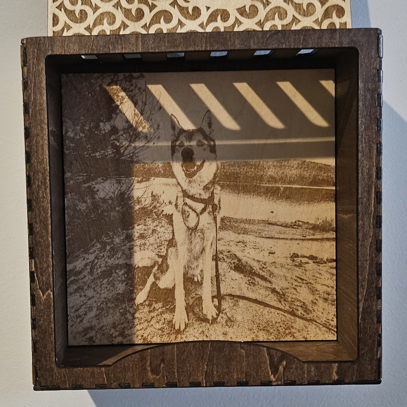 Boites mémorial unique pour « Kayla ».