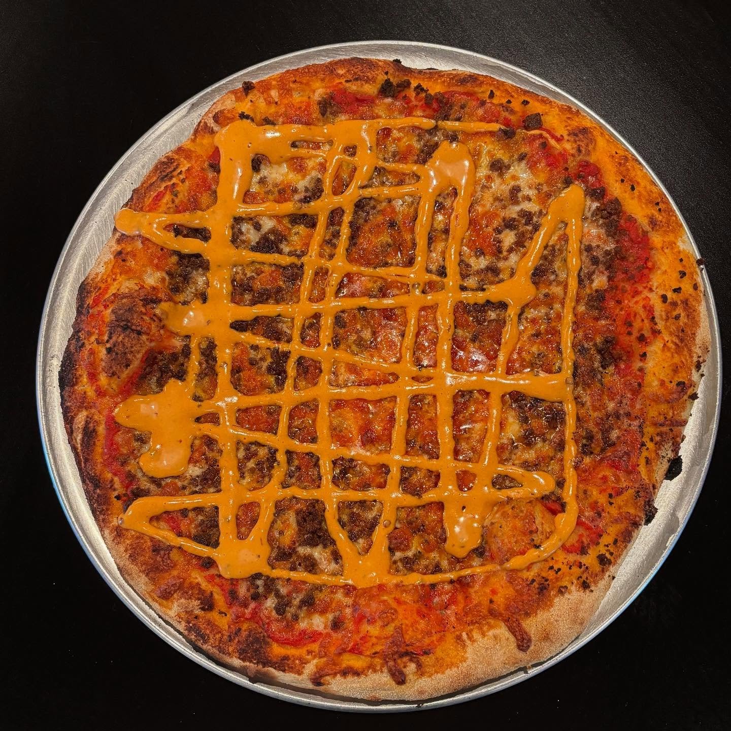 Tomorrow May 4th, we will be offering a fun pizza special to celebrate Star Wars Day.
.
Introducing The Mustafar!
.
It&rsquo;s over, Anakin&hellip; I have the high crust! This spicy pie brings the heat of Mustafar and is made with molten red sauce, t