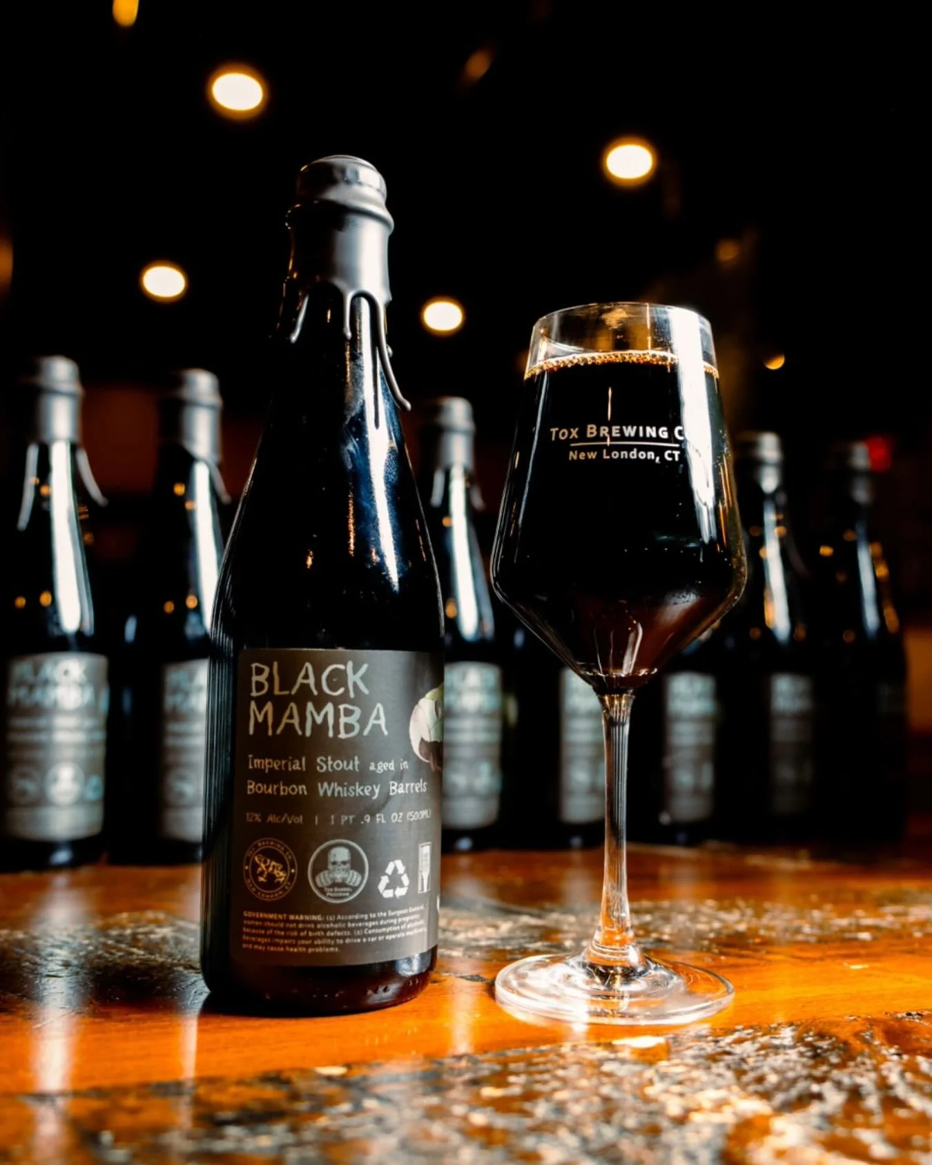 🐍🚨Bottle Release Alert!🚨🐍
.
Today at opening and currently available for preorder on our Square Site, we are releasing the latest expression of Black Mamba (2025), a 12% Bourbon Barrel Aged Imperial Stout aged for 30 months in a freshly emptied K