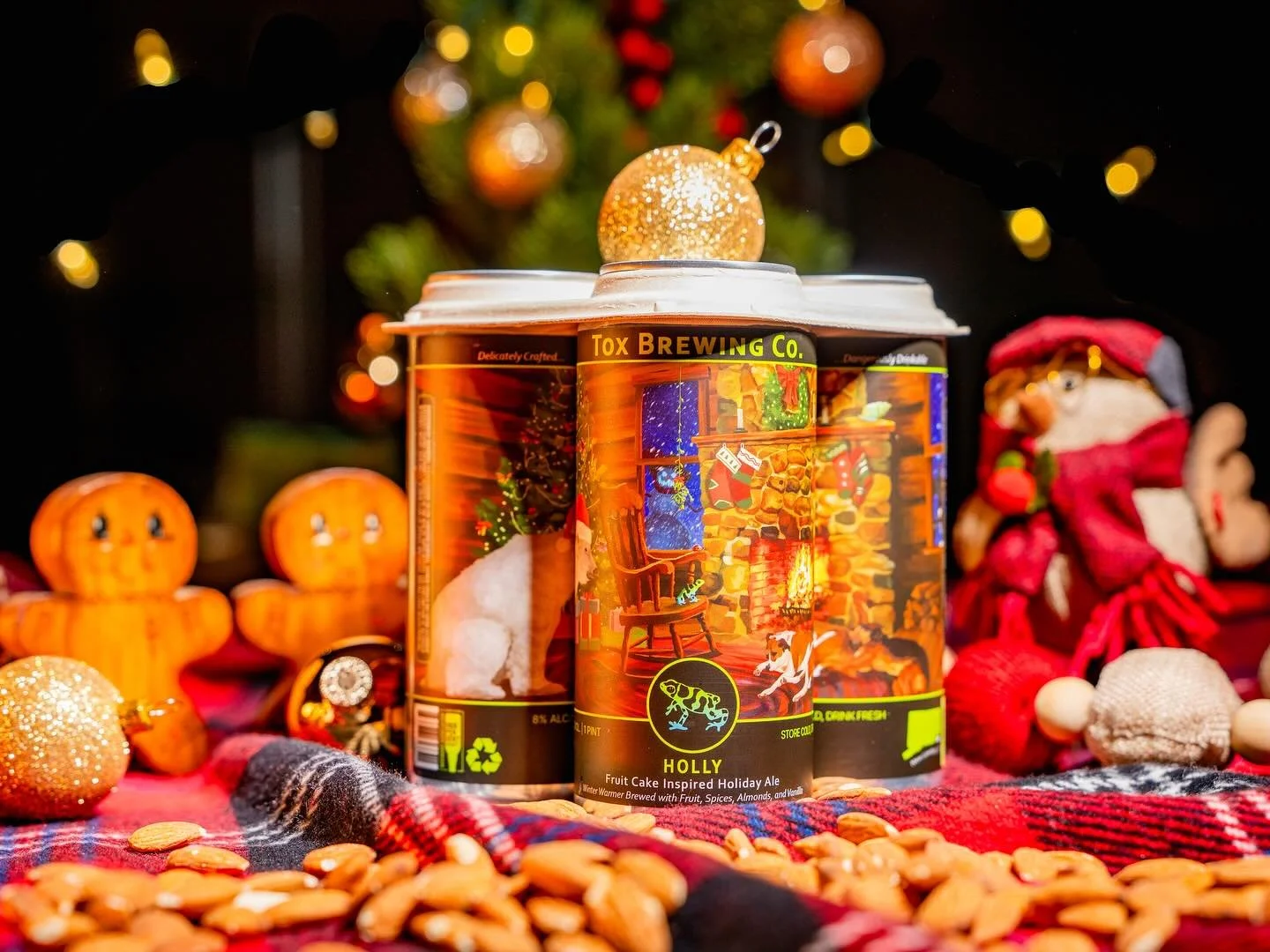 🎄Holly!🎄 
.
From 5 gallons, to 5 BBLs, to 500 Gallons, Holly started on a small home-brew set up. Jon (@toxjon) was making it before the idea of opening a brewery was ever imagined, made as a once-a-year winter warmer ale to be served at his holida