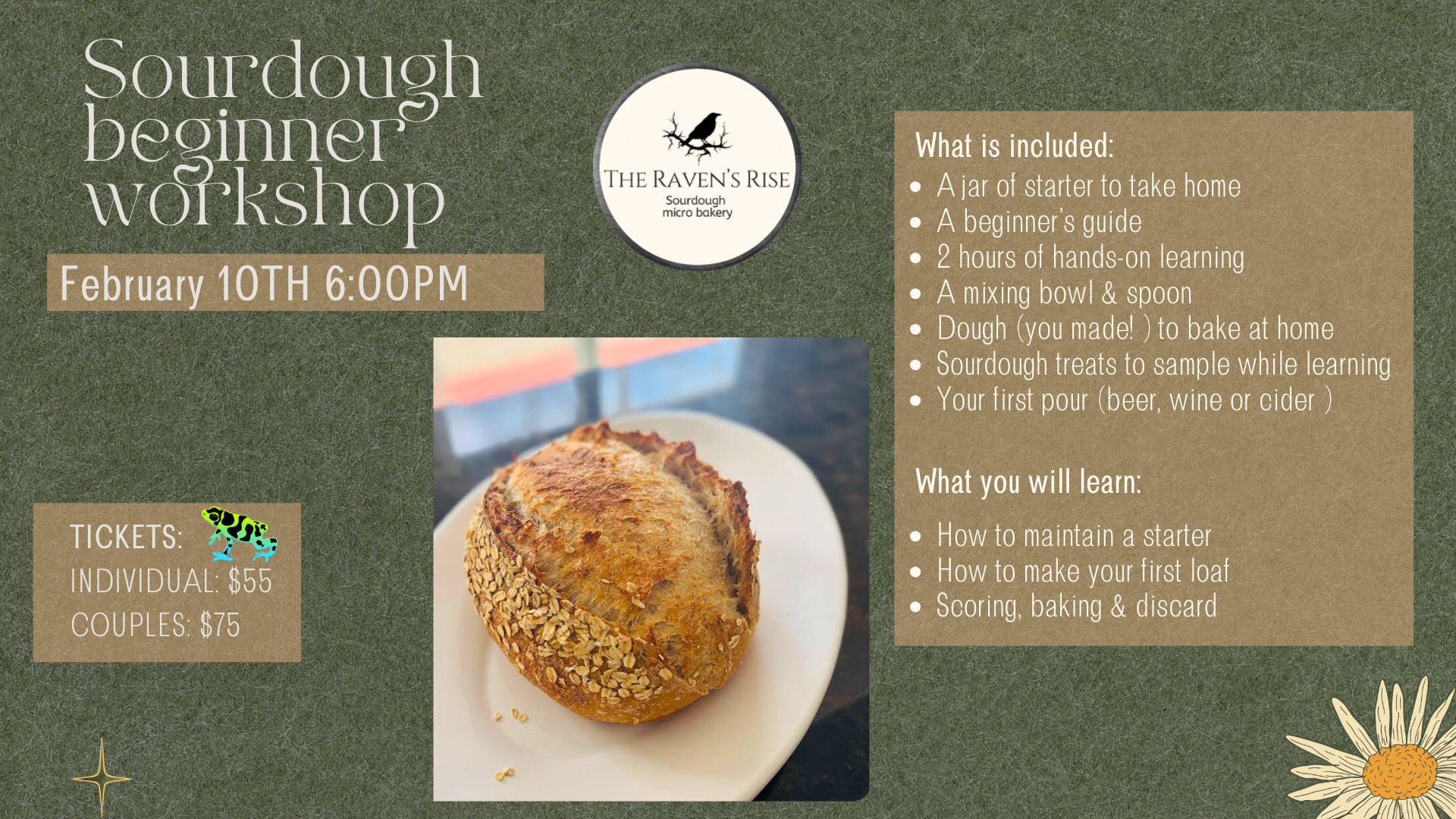Sourdough Beginner Workshop 