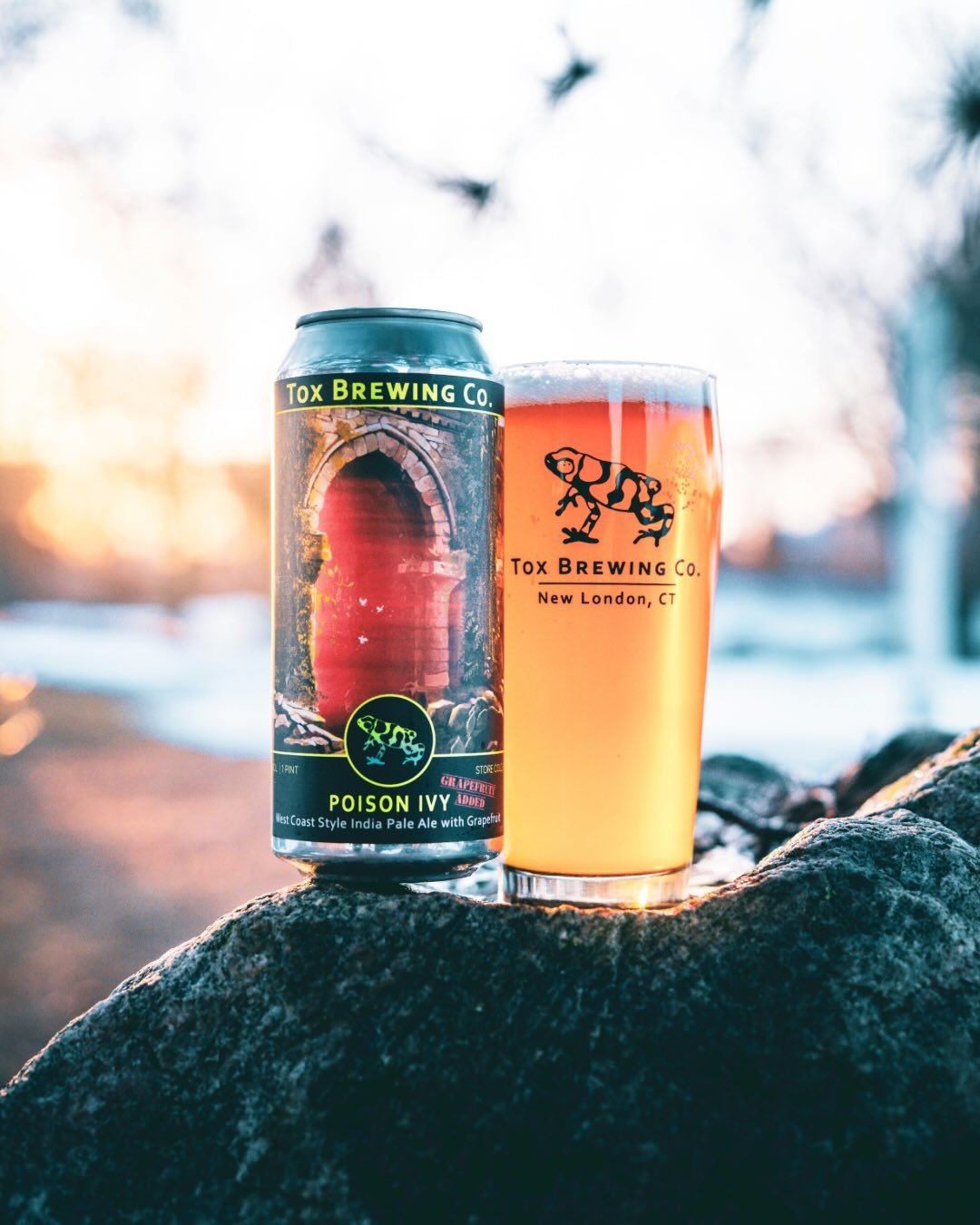 It's a warm and colorful dusk down here on Bank Street. The crews worked tirelessly over the last few days to clear bank Street and the municipal lot behind us. Driving and parking down here is comfortable once again.  Our tap room is warm and inviti