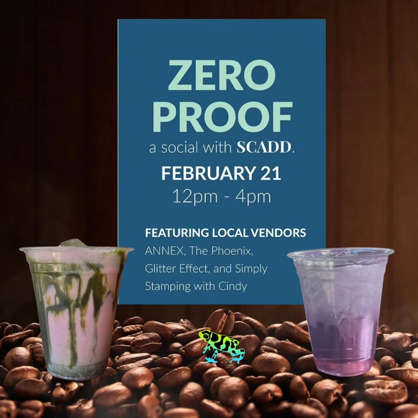 We are excited to partner with the Southeastern Council on Alcoholism and Drug Dependence  for a fundraiser celebrating recovery, inclusion, and above all, community TOMORROW, Saturday February 21st from 12 to 4 p.m. for their 60th year.

Join us for