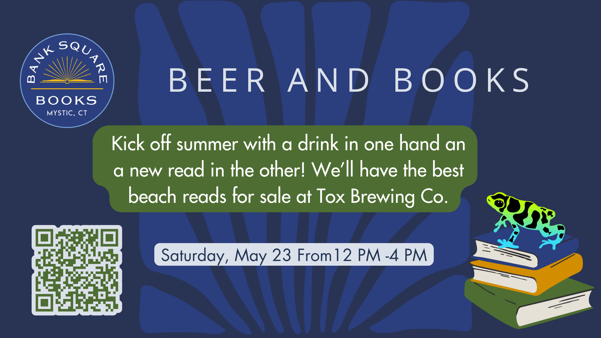 Beer and Books: Book Fair with Bank Square Books