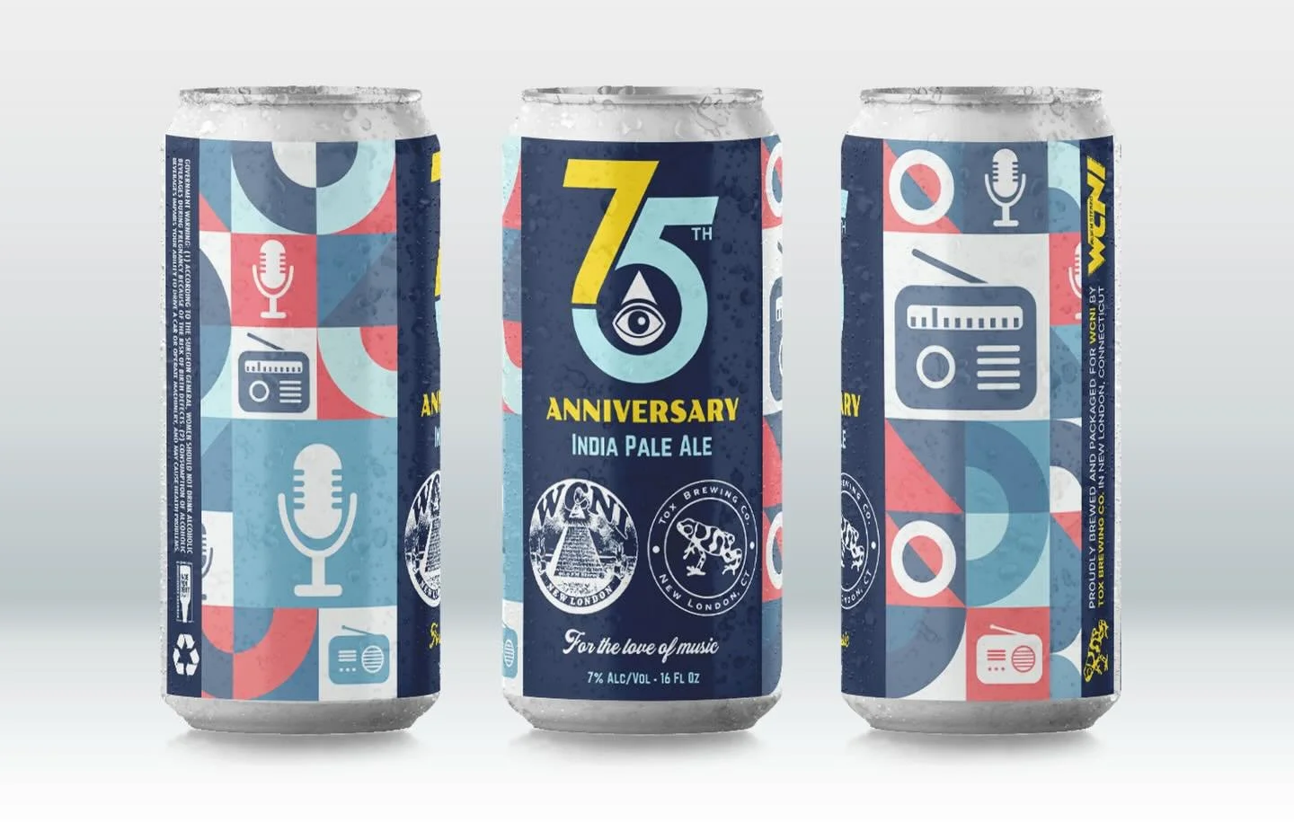 Come until before 8 PM today to celebrate WCNI's 75th Anniversary with us. @wcniradio is so much more than college radio at @conncollege. It's a local institution and part of so many of us here's development in shaping our musical tastes and personal