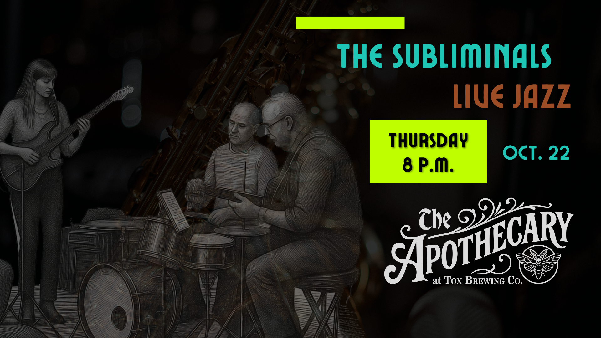 Live Music Thursdays in The Apothecary: Jazz with the Subliminals
