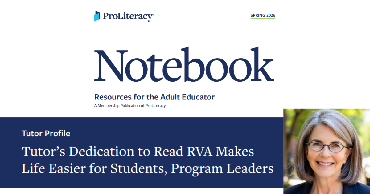Tutor Profile: Tutor’s Dedication to READ RVA Makes Life Easier for Students, Program Leaders