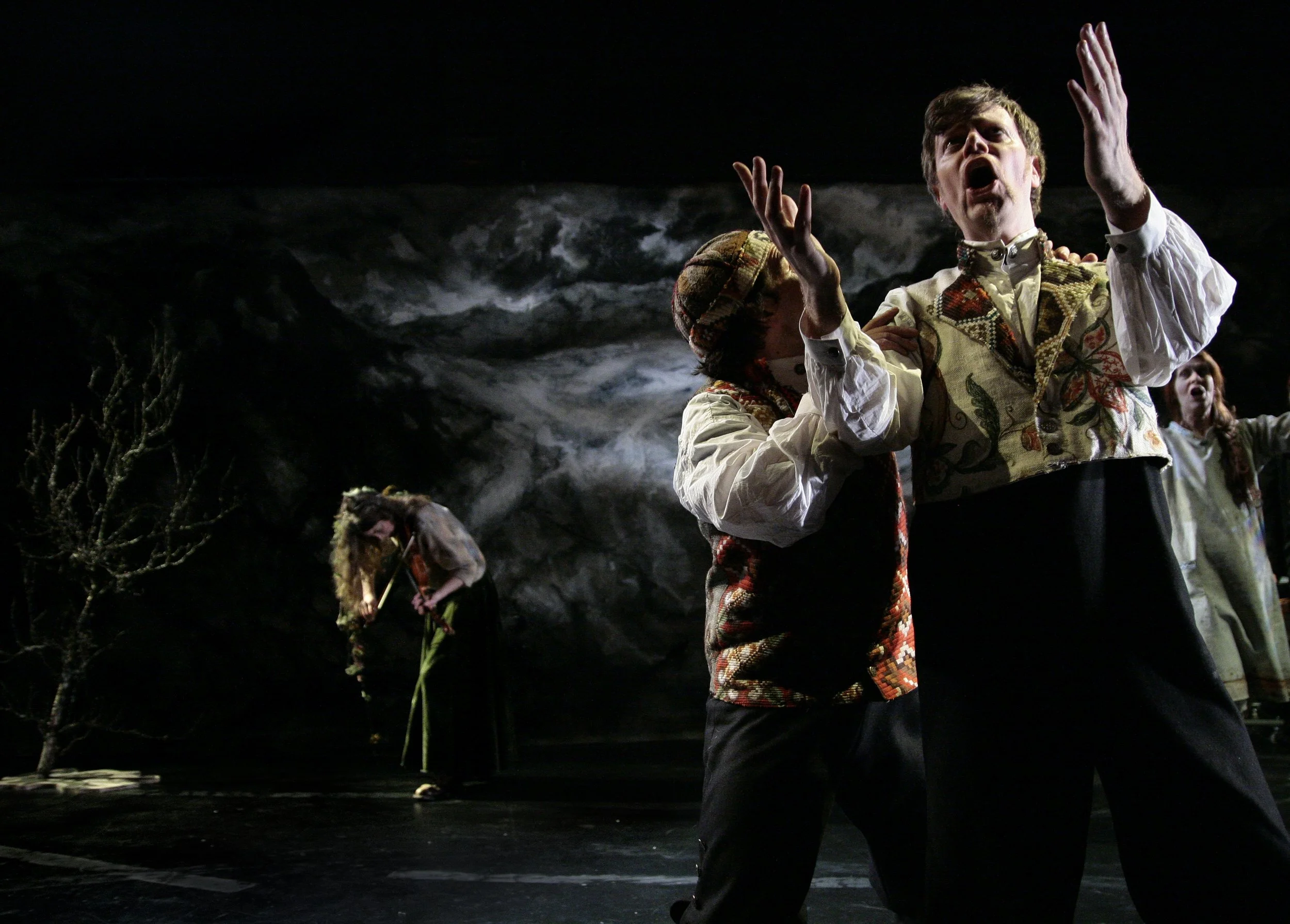 Miguel som brudgommen Knut Skytte i «Fjeldfuglen»